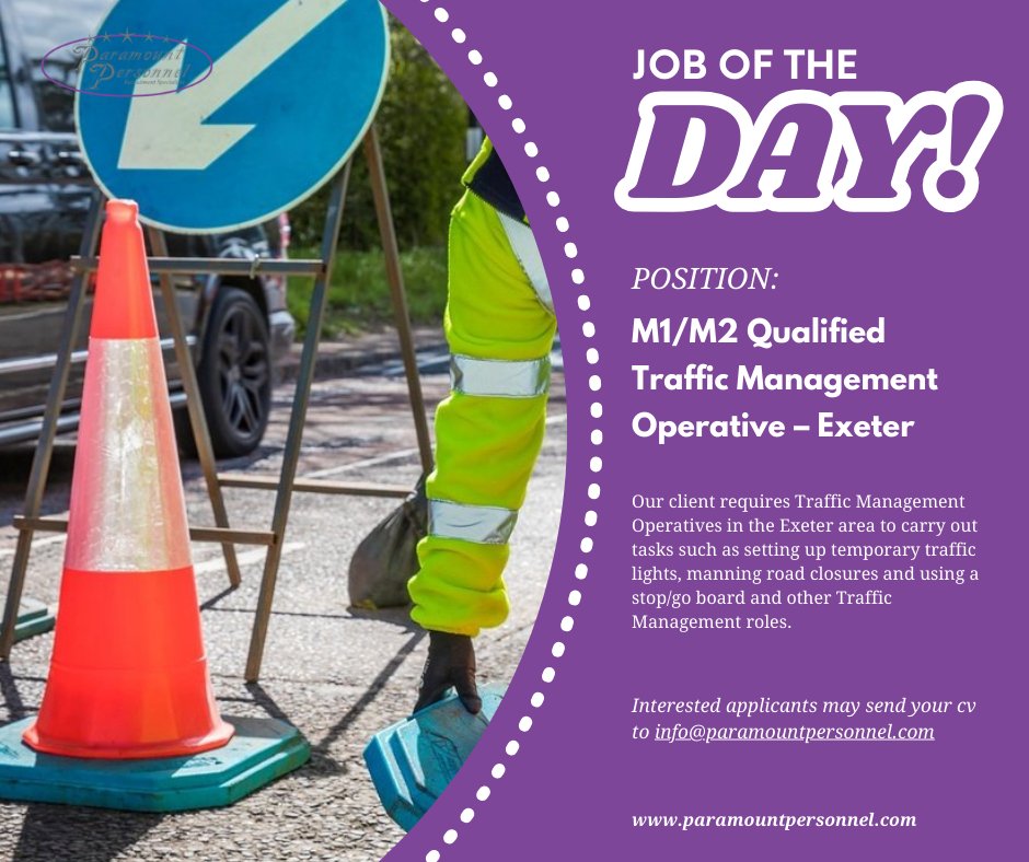 Paramount - 📣 Job of the Day! 📣 We're seeking skilled M1/M2 Qualified ...