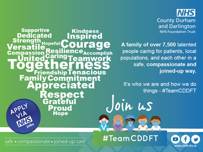 Join CDDFT NHS