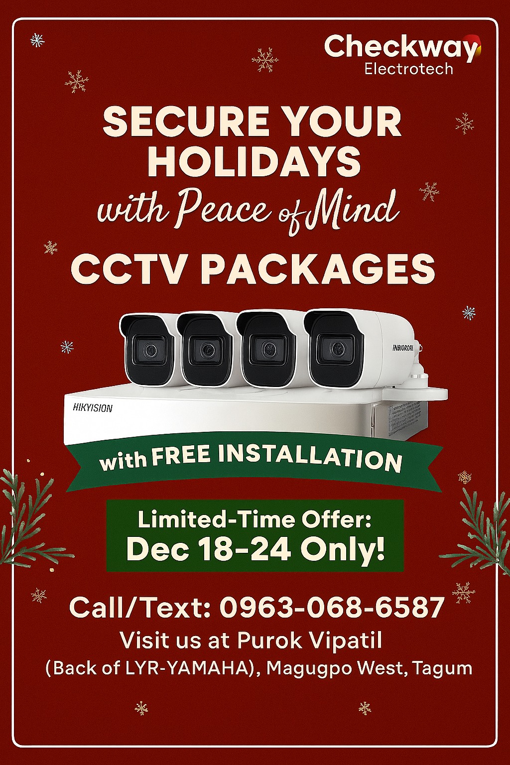 Checkwa... - Checkway Electrotech - Tagum CCTV & ICT Solutions