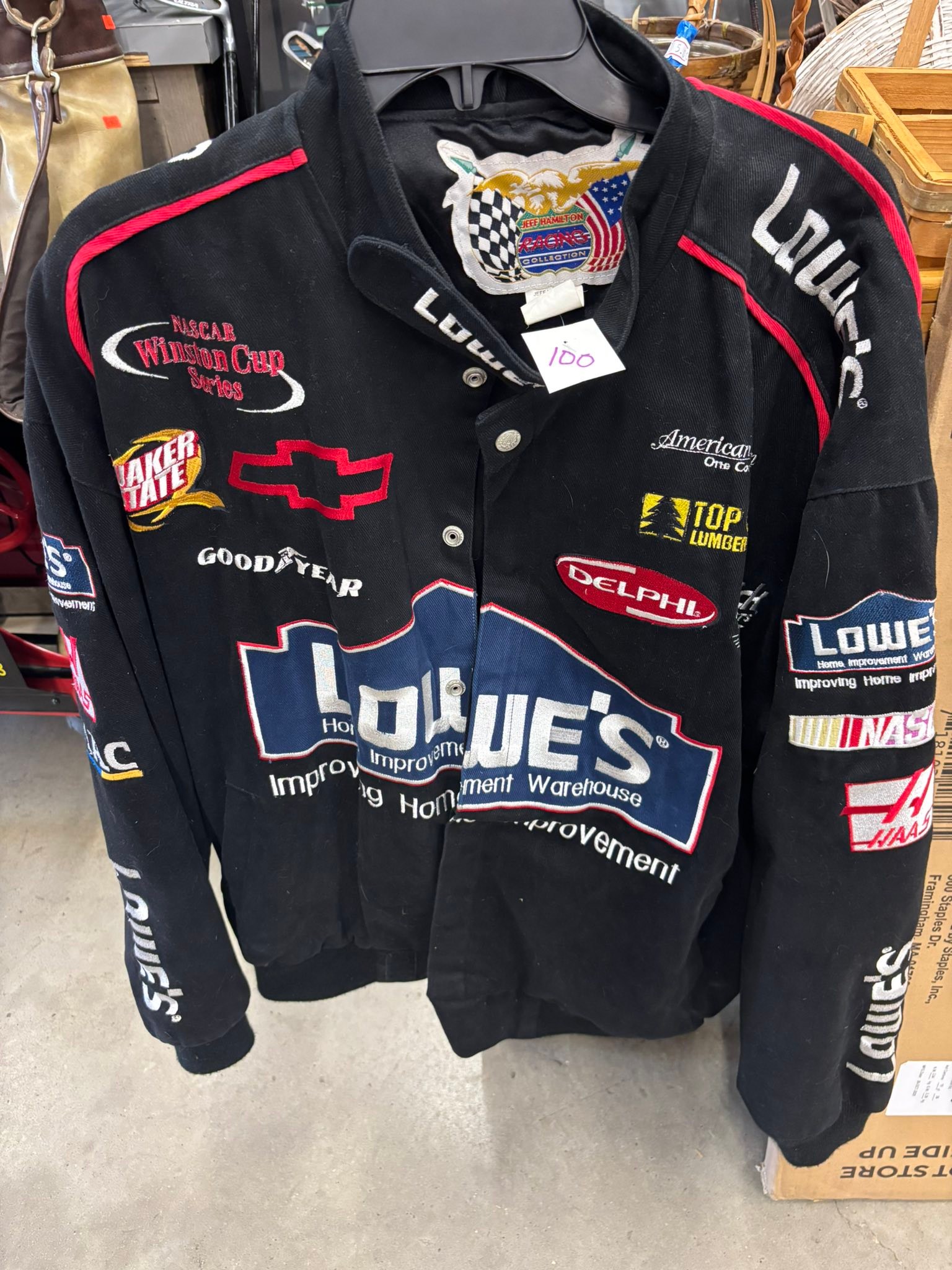 Jimmy Johnson JH Racing collection NASCAR Jacket. Size XL $100
