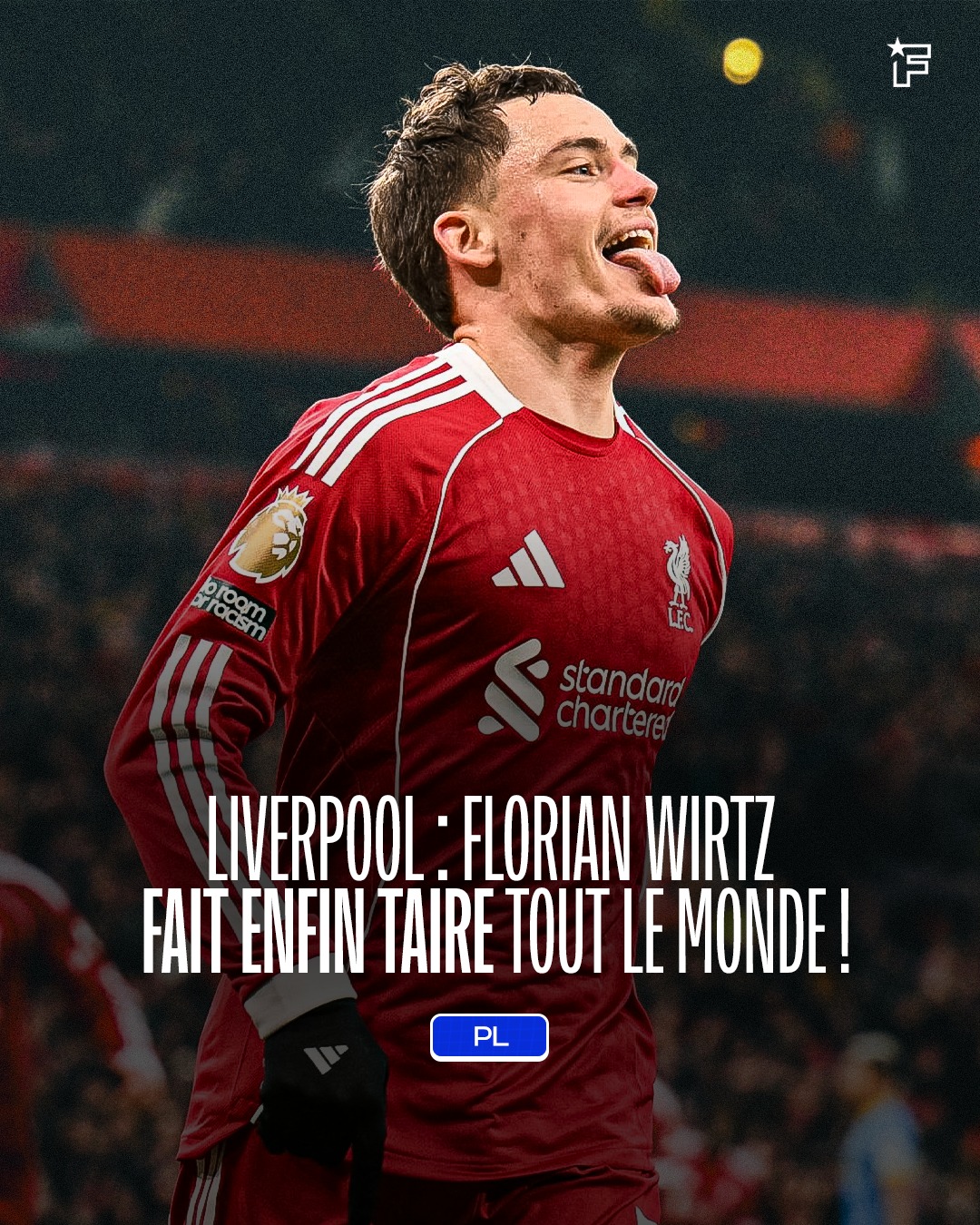 Foot - 🏟️ Florian Wirtz inscrit son premier but avec Liverpool contre ...