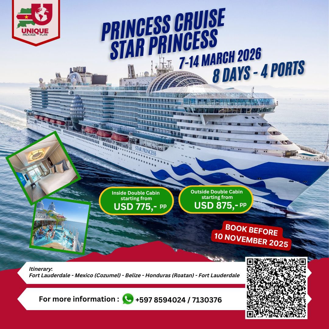 THE ULTIMATE VACAY AWAITS... - Unique Package Plan - Suriname | Facebook