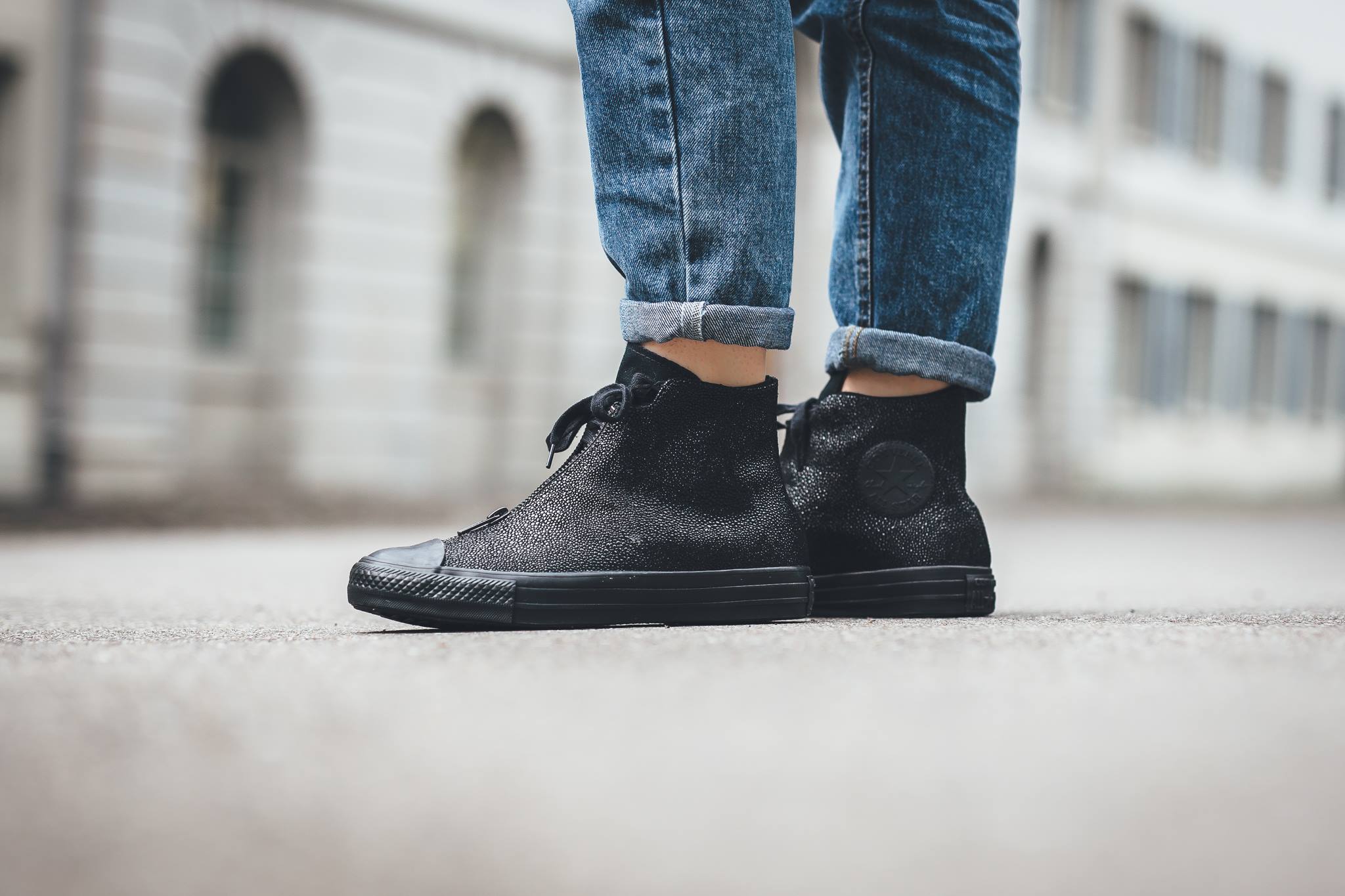 NEW IN! Converse All Star Classic Shroud High - Black/Black/Black 
