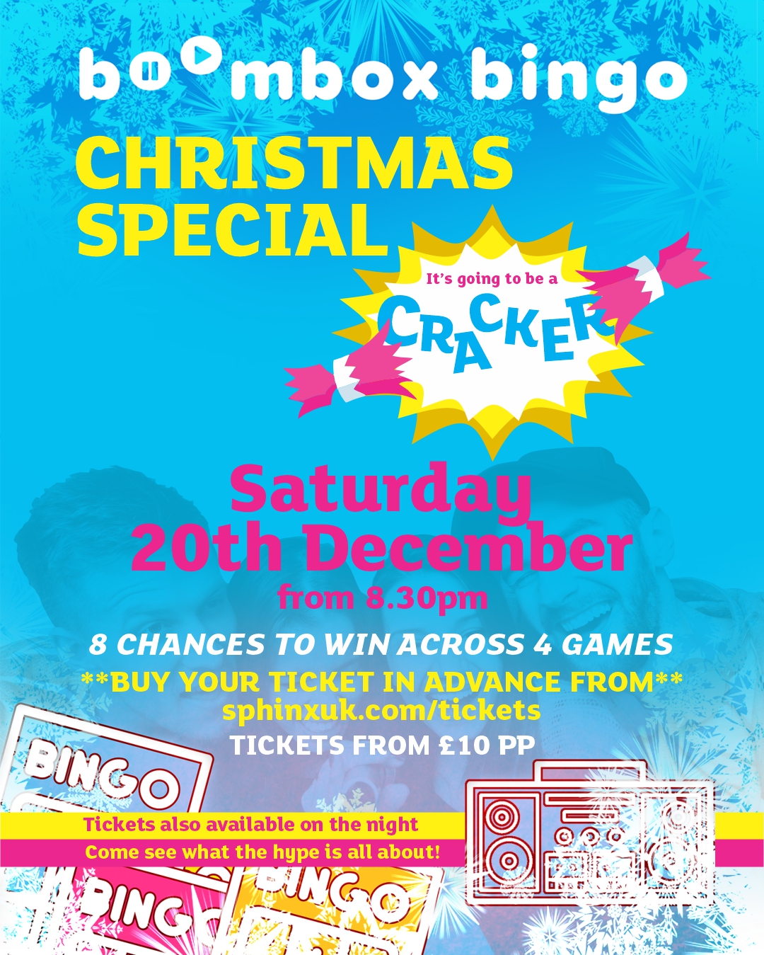 CookHouse - BOOMBOX BINGO IS BACK! 🎉 Get ready for a night of epic fun ...