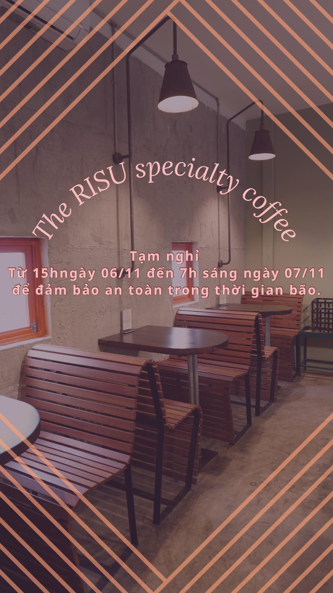The RISU - 🌧 THÔNG BÁO NGHỈ DO BÃO 🌧 Risu tạm khép cửa từ... | Facebook