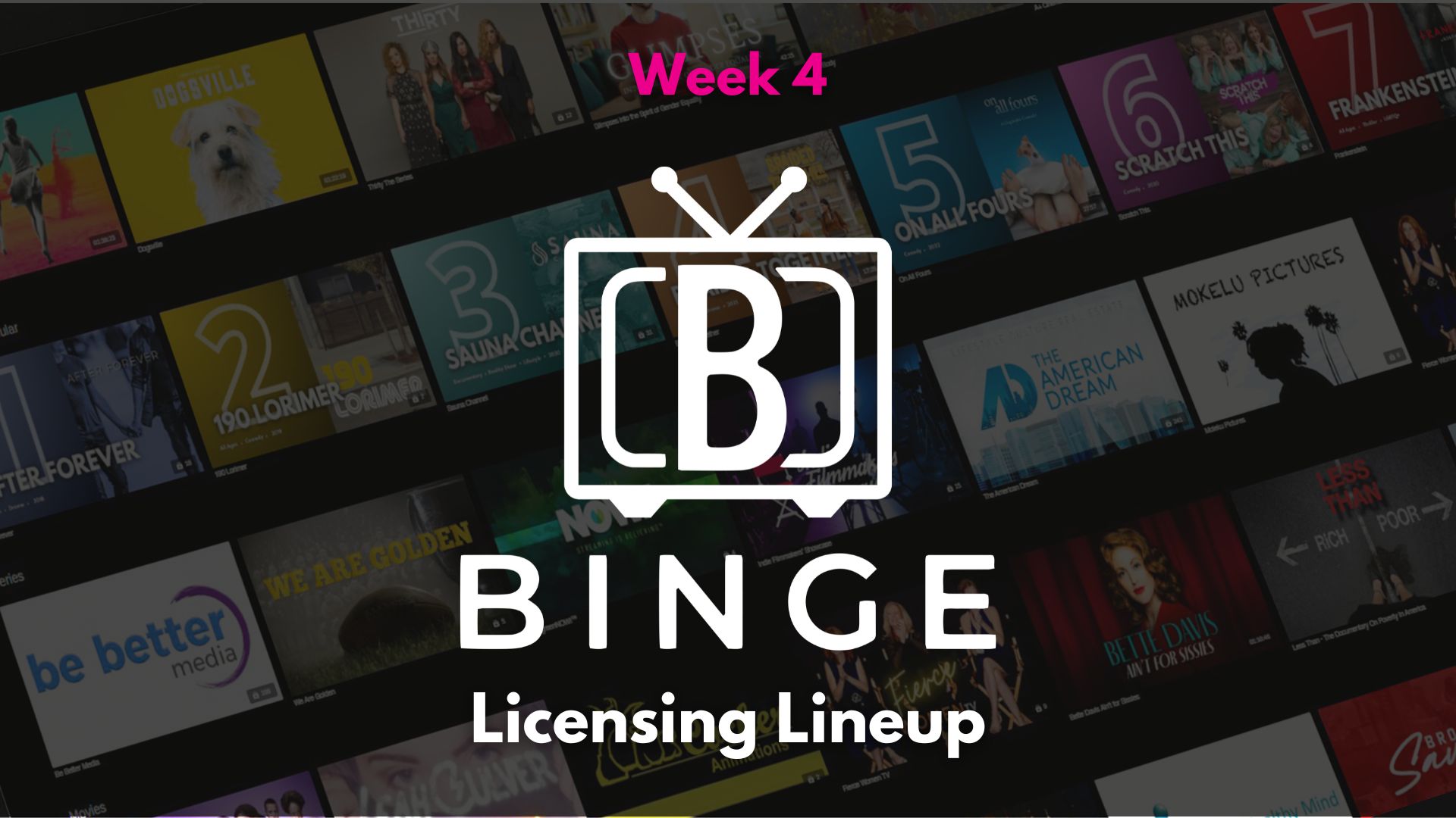 Binge - 🎬 This Week’s Licensing Lineup is Here! In just 2 minutes, see ...