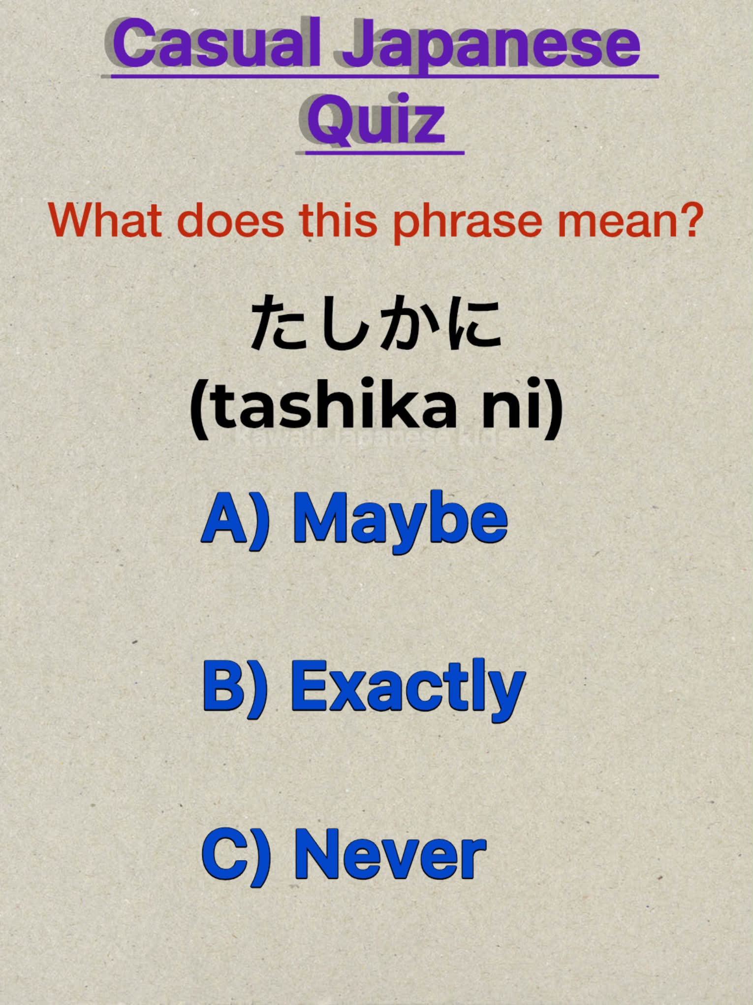 choose the correct answer.. #learn日本語 #japan #japaneselanguage