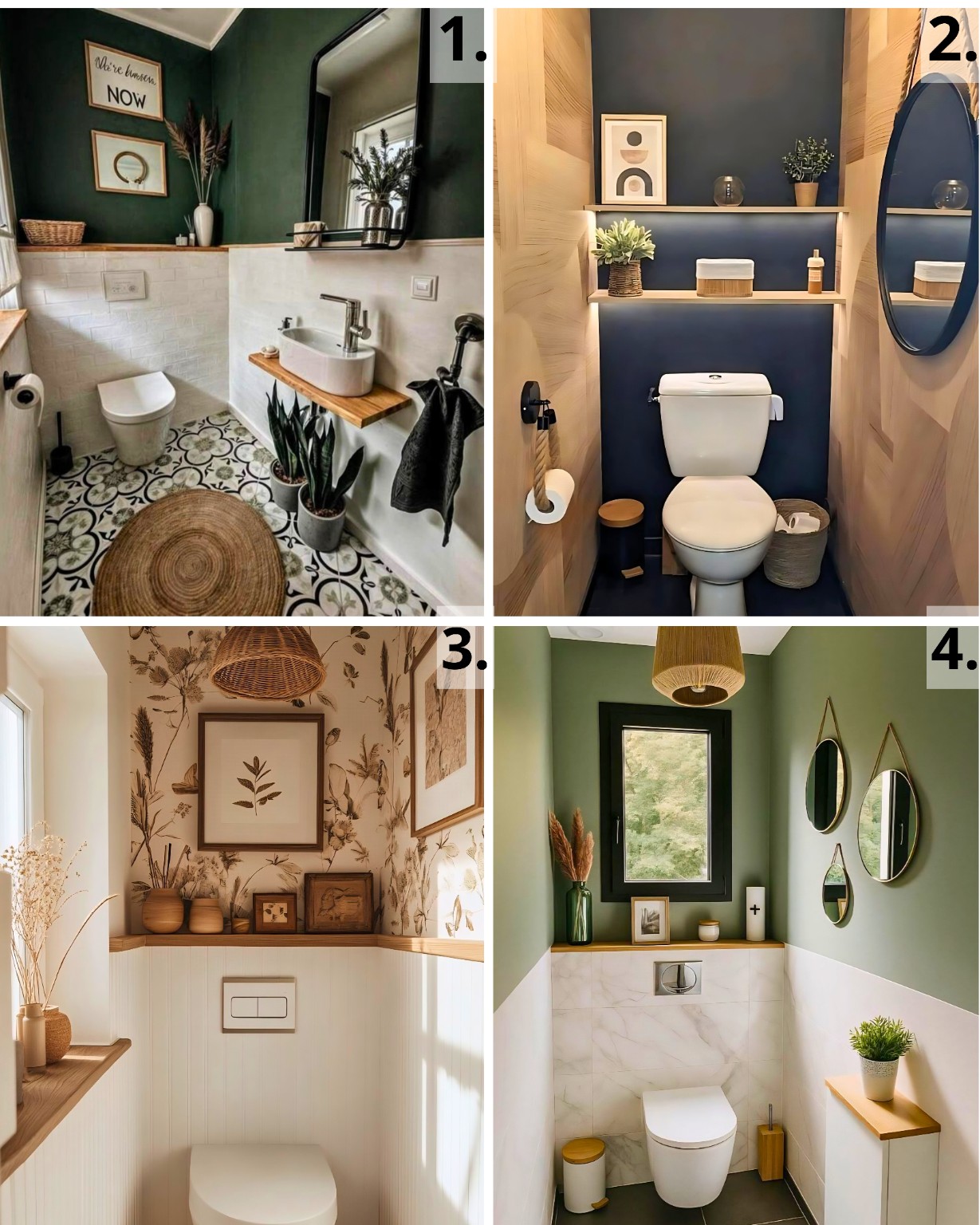 Marie Vacher - 🚽 Voici les 4 toilettes que vous avez le... | Facebook