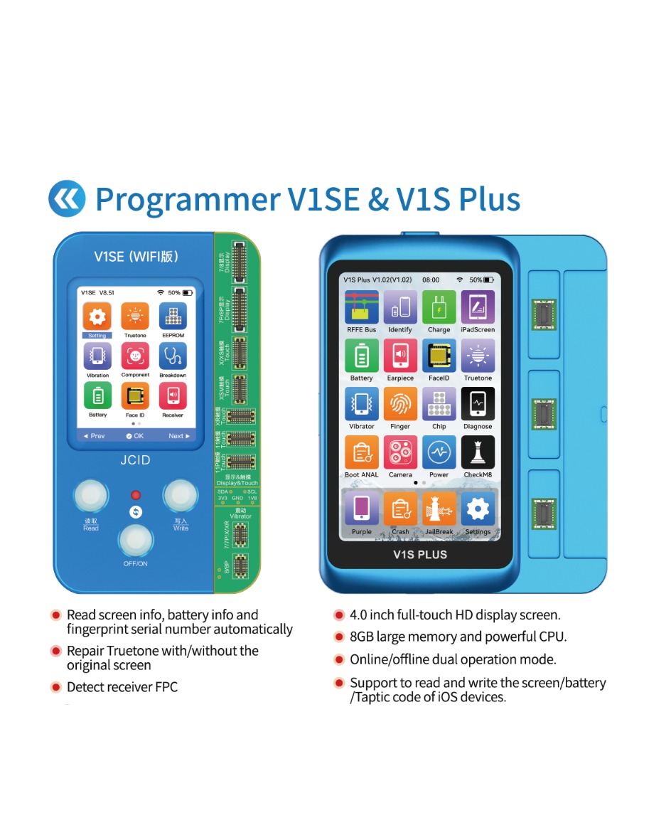 🛠️JCID V1SE & V1S Plus - Built for efficient repair, testing