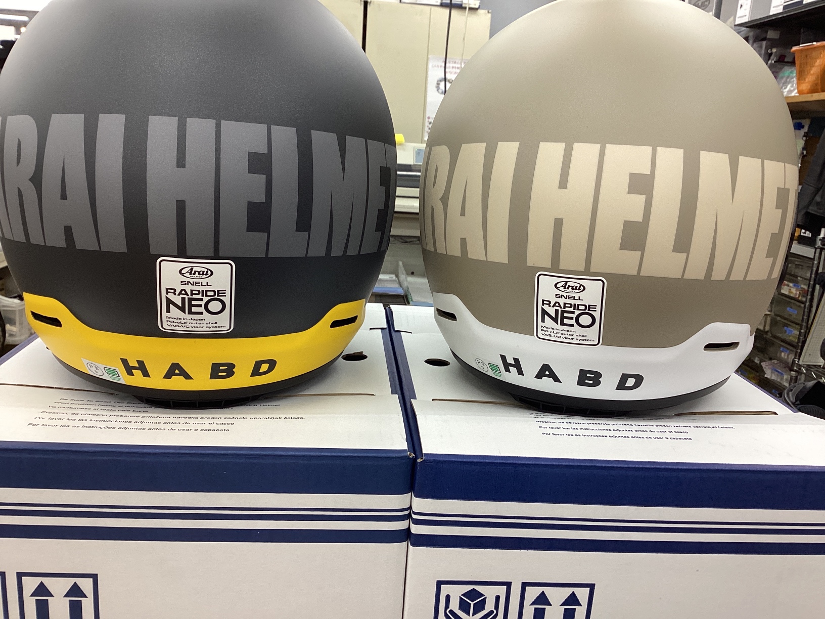 ❤️‍🔥新商品情報❤️‍🔥 Araiのラパイドネオの新色「HAVE A BIKE DAY