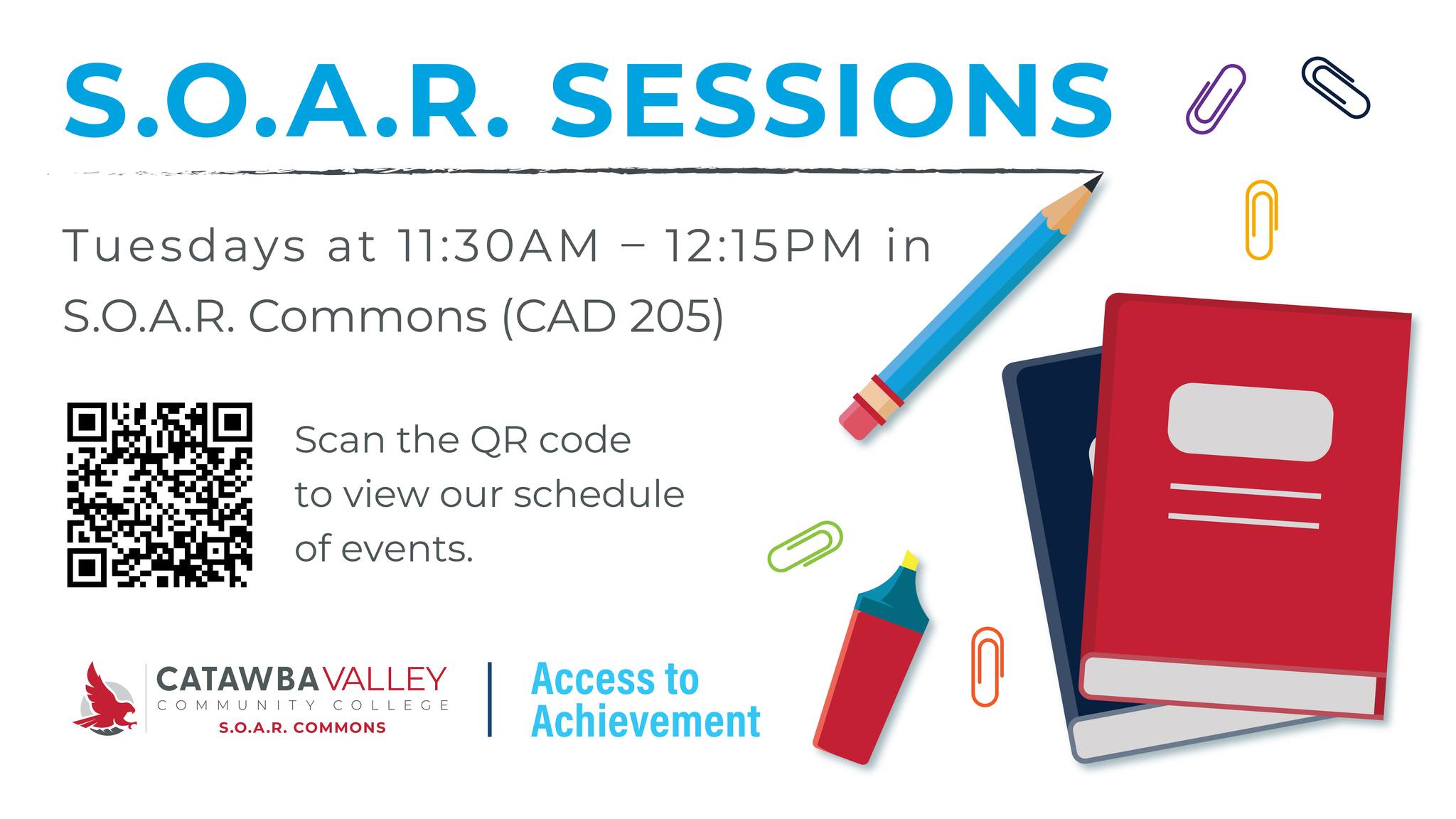 Catawba - Join Us for S.O.A.R. Sessions at the CVCC Library! The CVCC ...