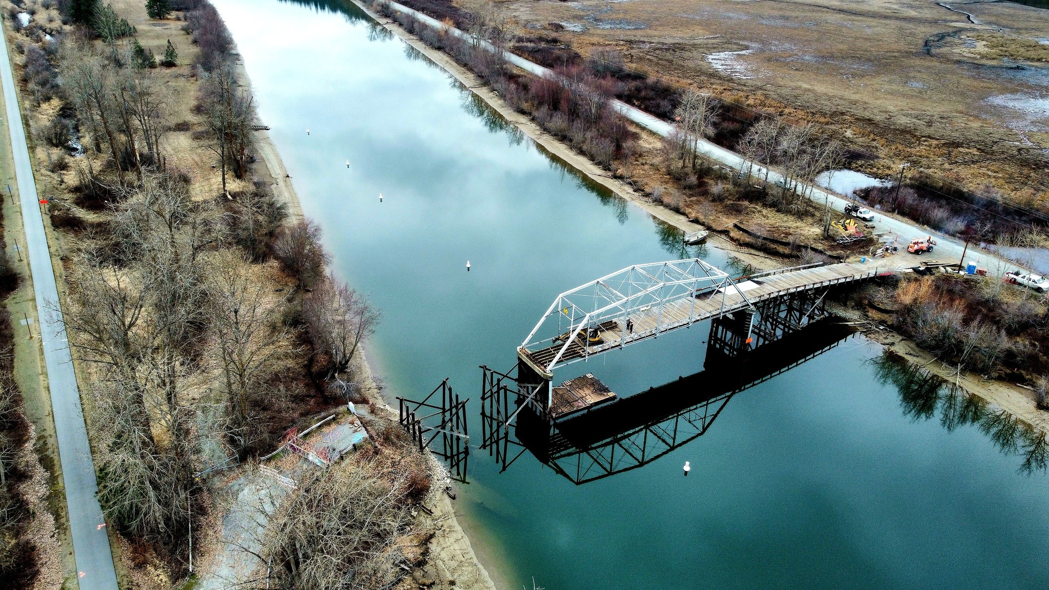 North Idaho Life | The springston bridge near Harrison coming down ...