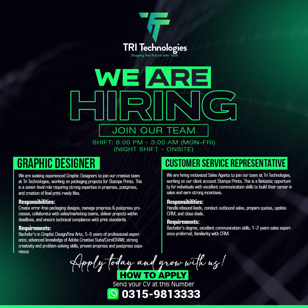 Tri Technologies | Lahore