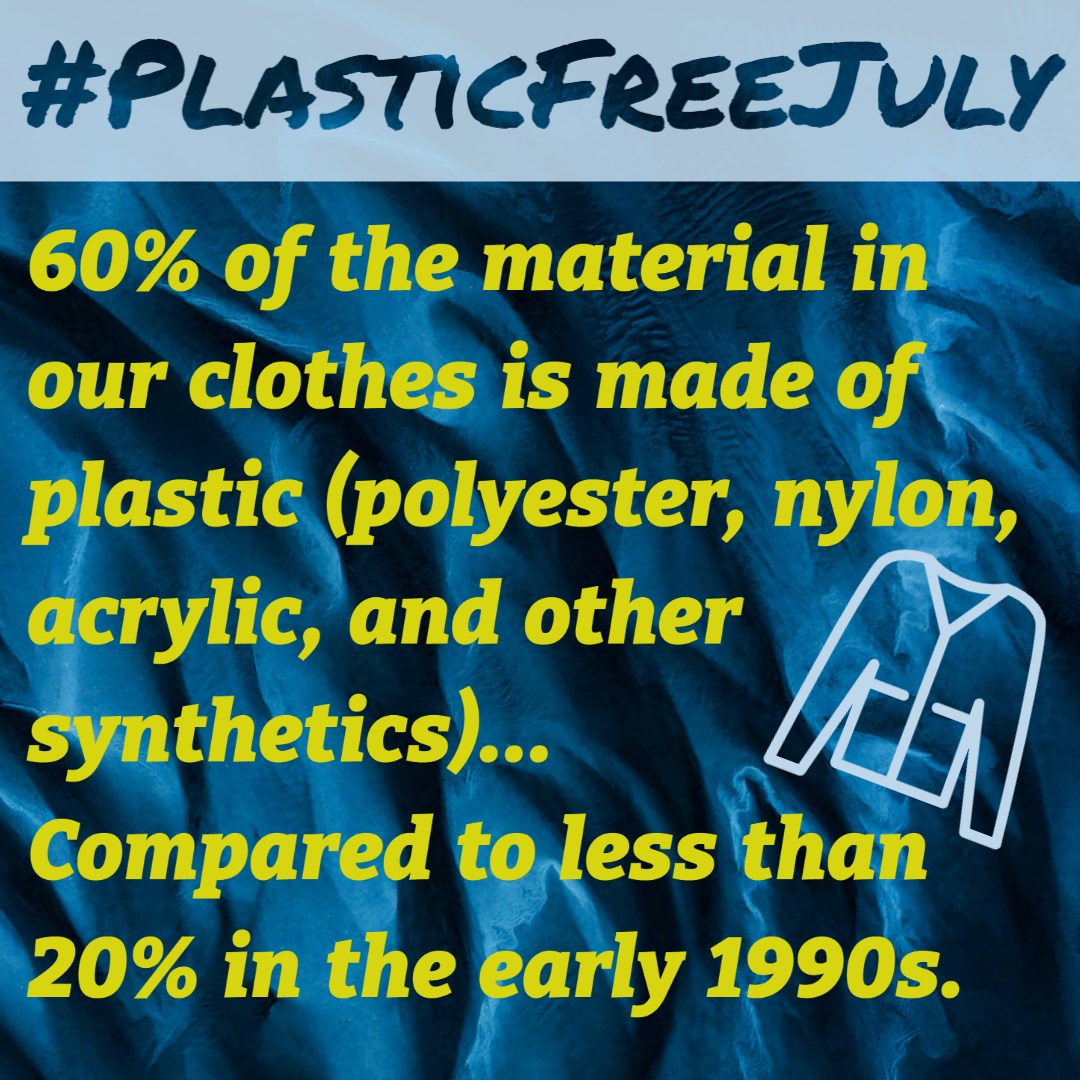 For #PlasticFreeJuly, let's talk about... - Conscious Costume