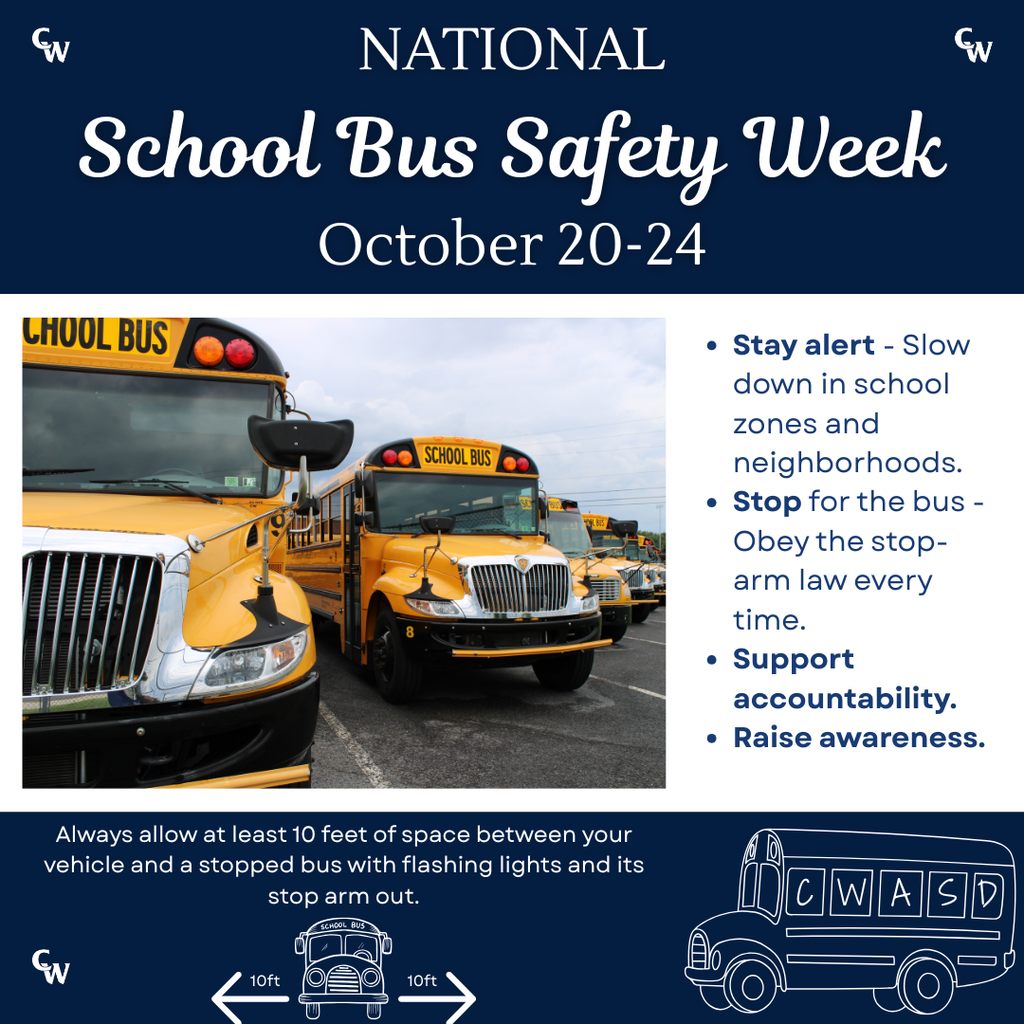 Conrad - 🚍This week is National School Bus Safety Week 🛑 Did you know ...