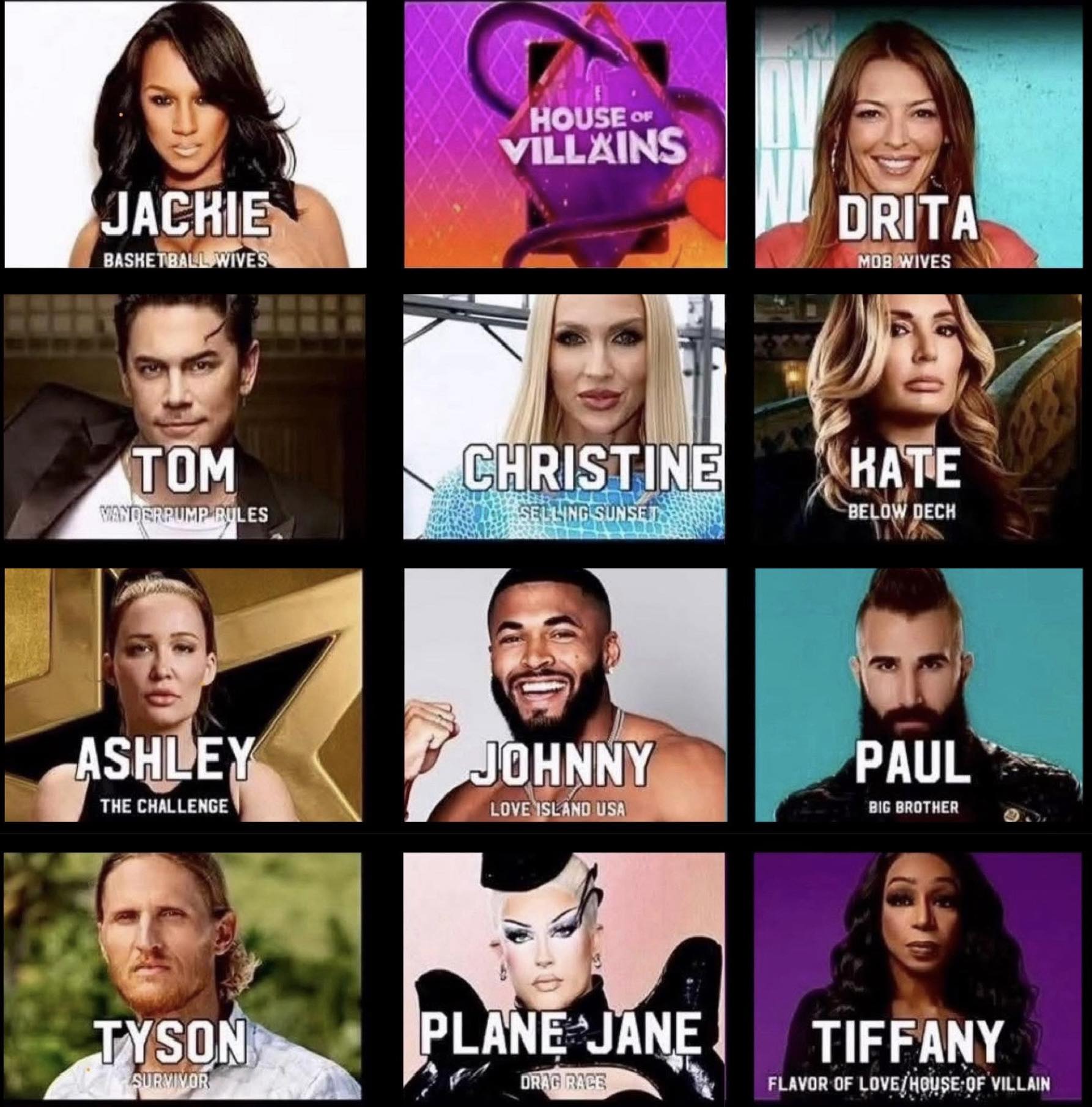 BB In The House - House of Villains | Season 3 Cast:... | Facebook