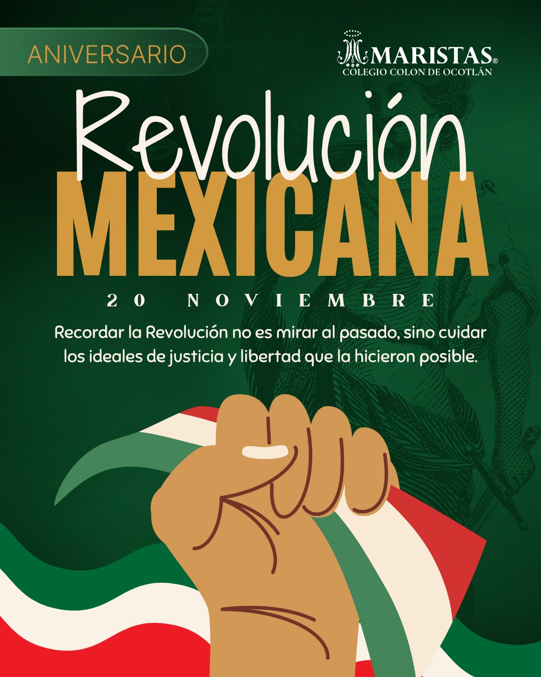 Colegio - Conmemoramos el Aniversario de la Revolución Mexicana. Un día ...