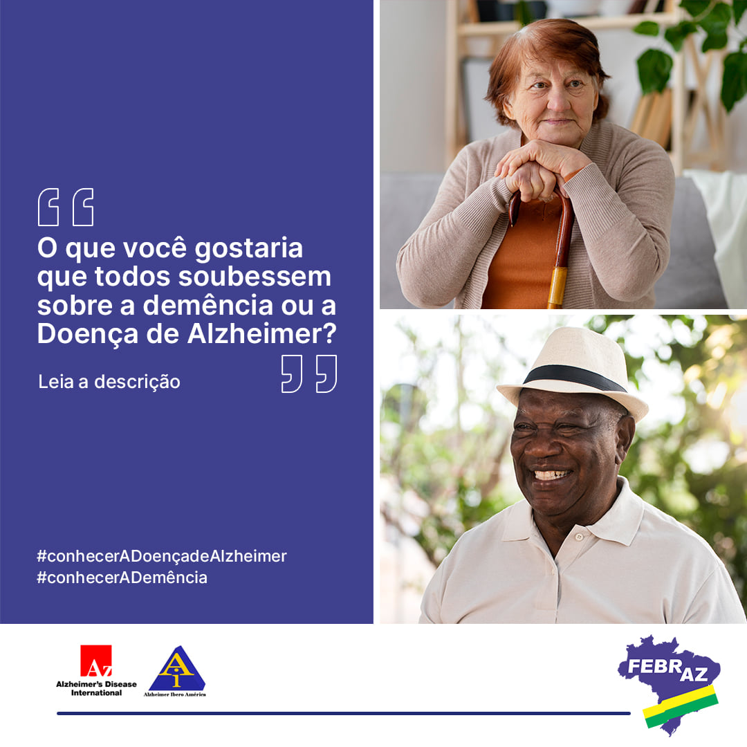 O que você gostaria que todos soubessem sobre a demência ou a Doença de ...