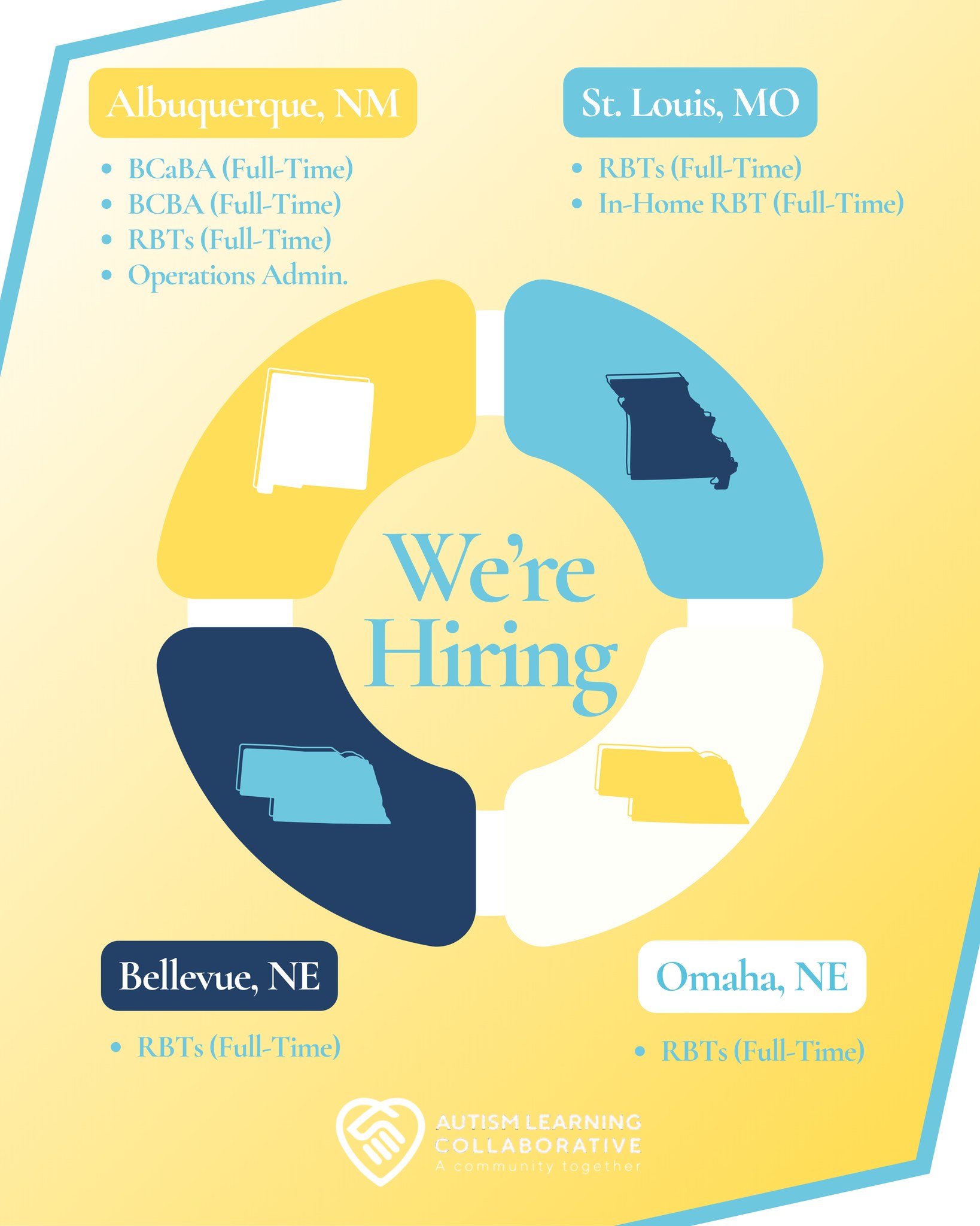 We’re hiring and growing!... - Autism Learning Collaborative | Facebook