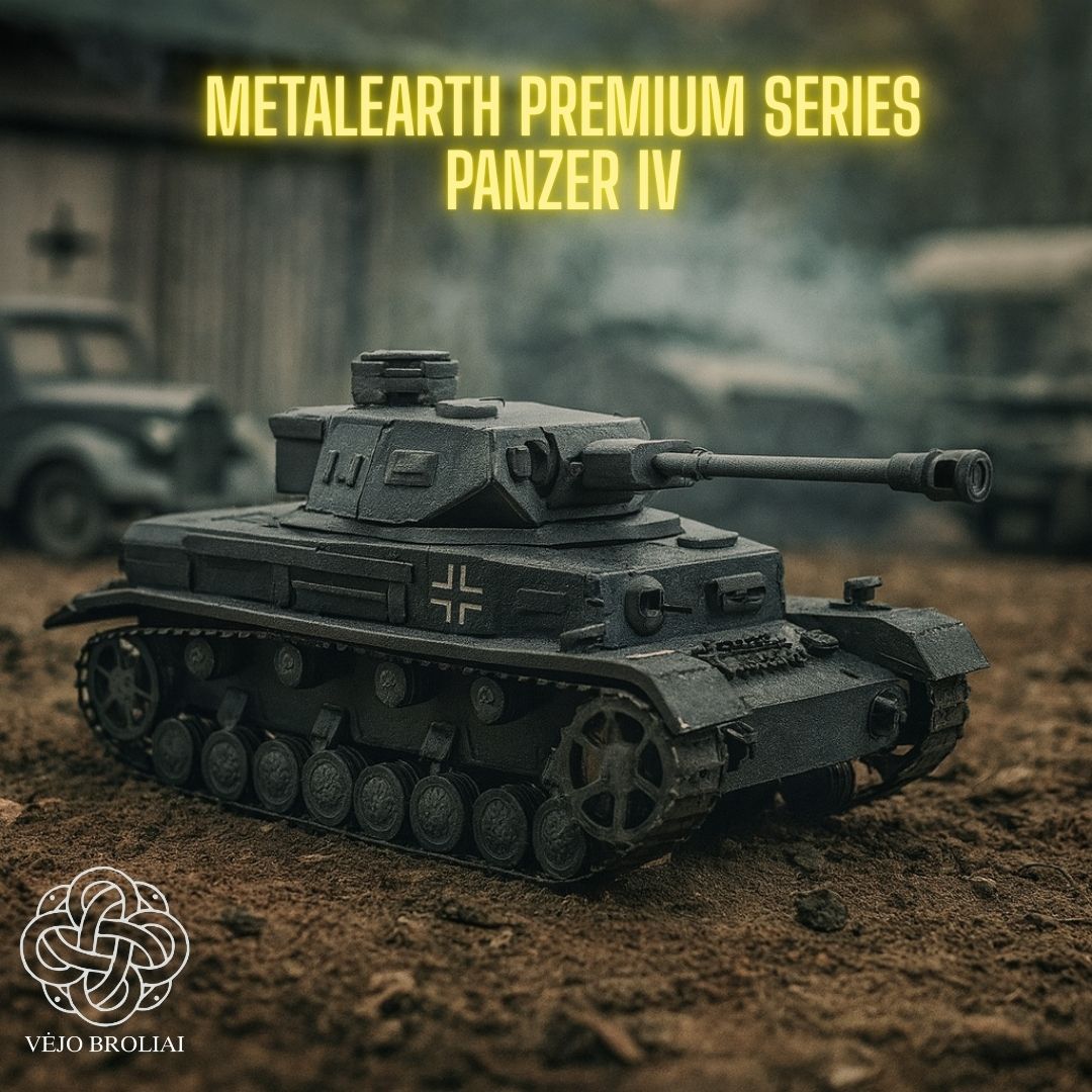Vėjo Broliai - Metal Earth Premium Series Panzer IV –... | Facebook