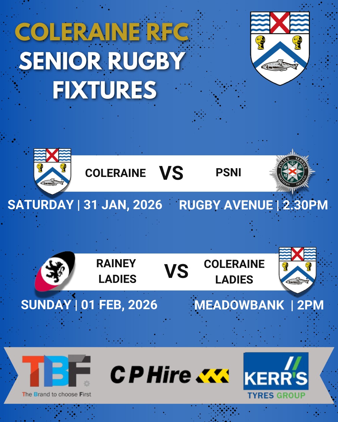 Our Men's 1XV are back in action... - Coleraine Rugby Club | Facebook