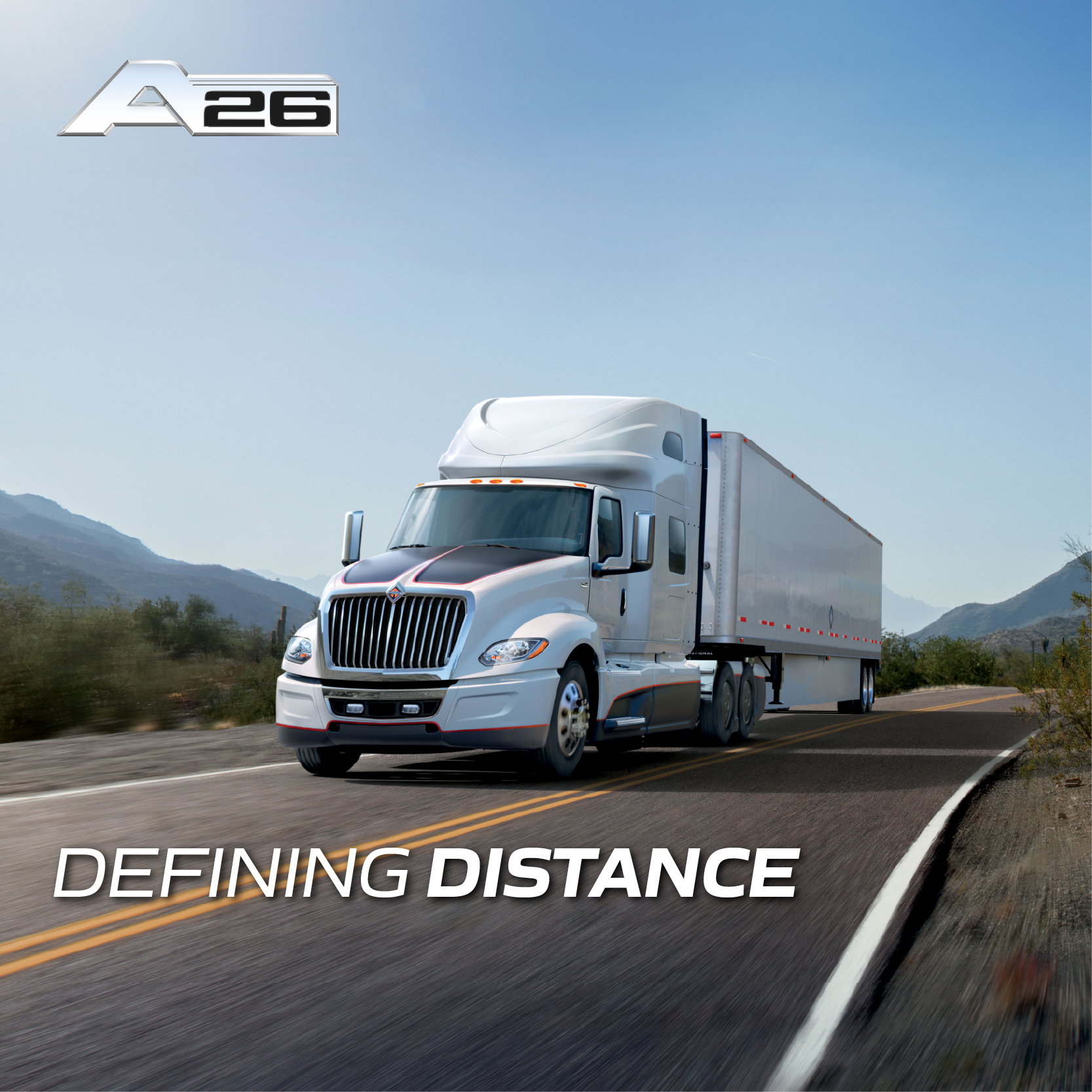 International - 💪 The International A26 engine doesn't just go the ...