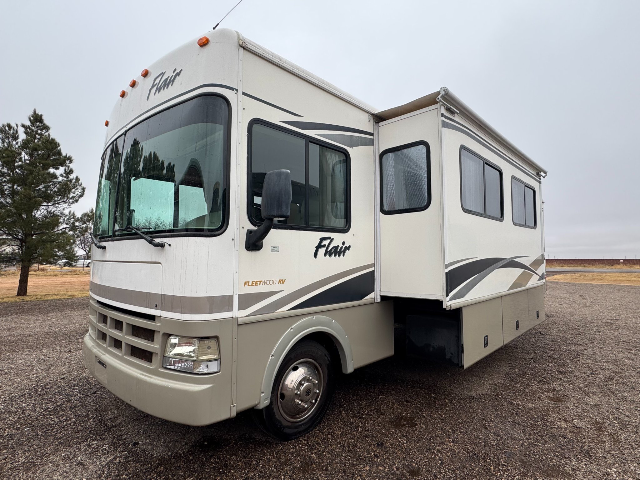 2003 Fleetwood Flair 33R 34' Class A Two Slides v10 with only 93,829 ...
