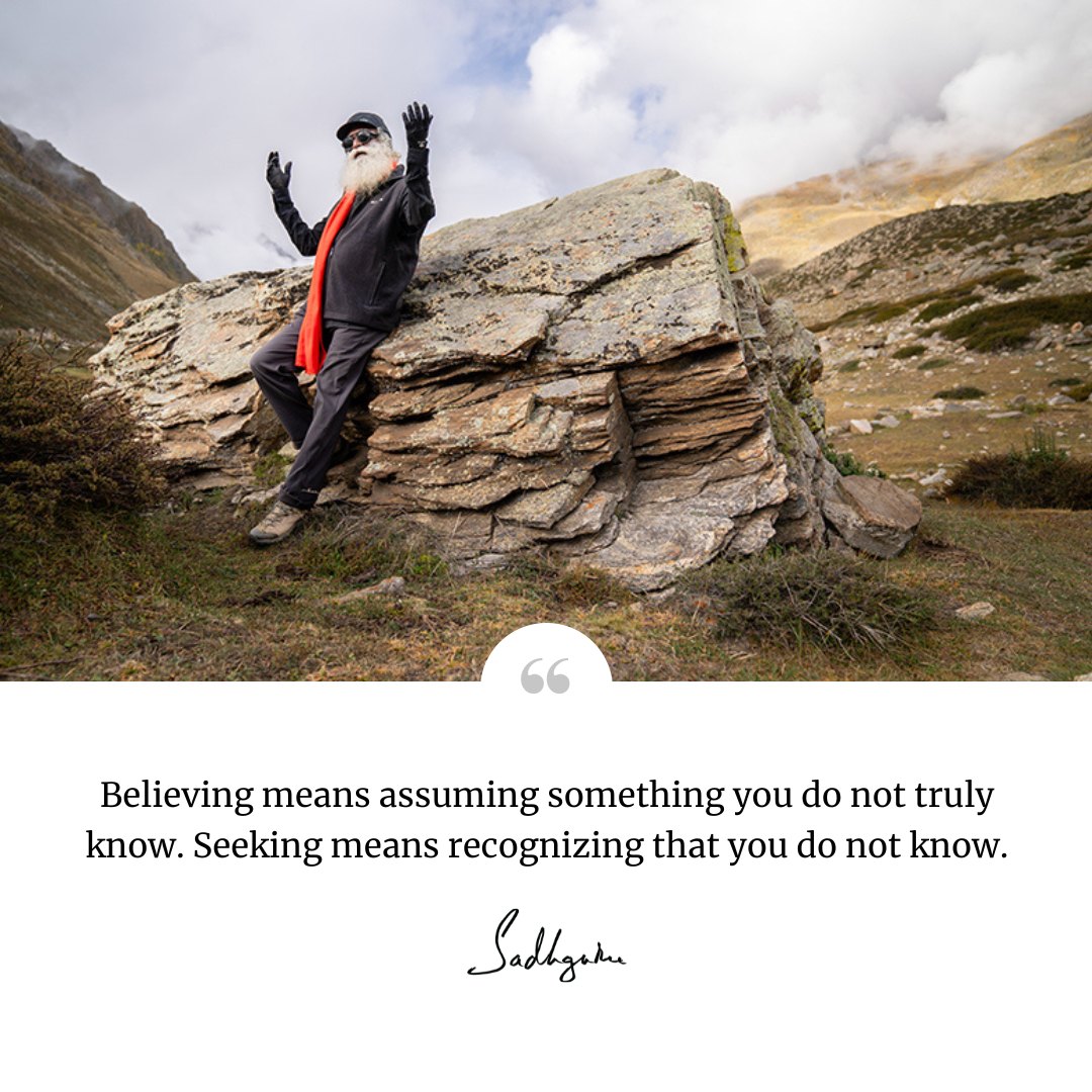 Sadhguru - Sadhguru added a new photo.