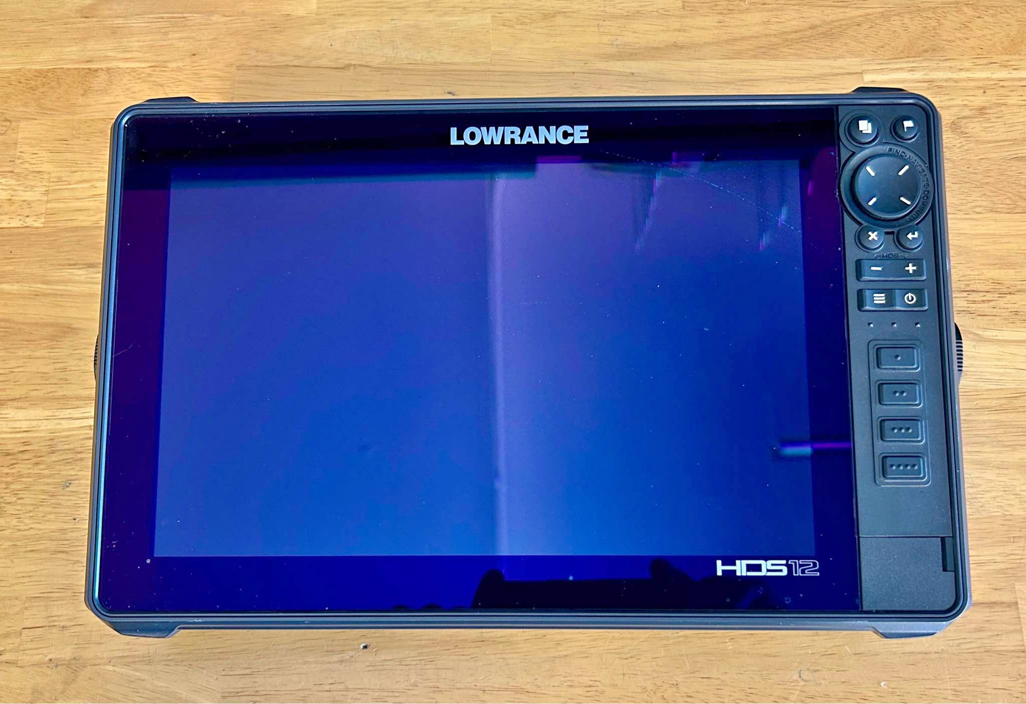 used lowrance fish finders Off-Road HDS 5 Head Unit  Includes Sun Cover, Mounting  Down For Mobbing inch high Elite FS 12, No Transducer