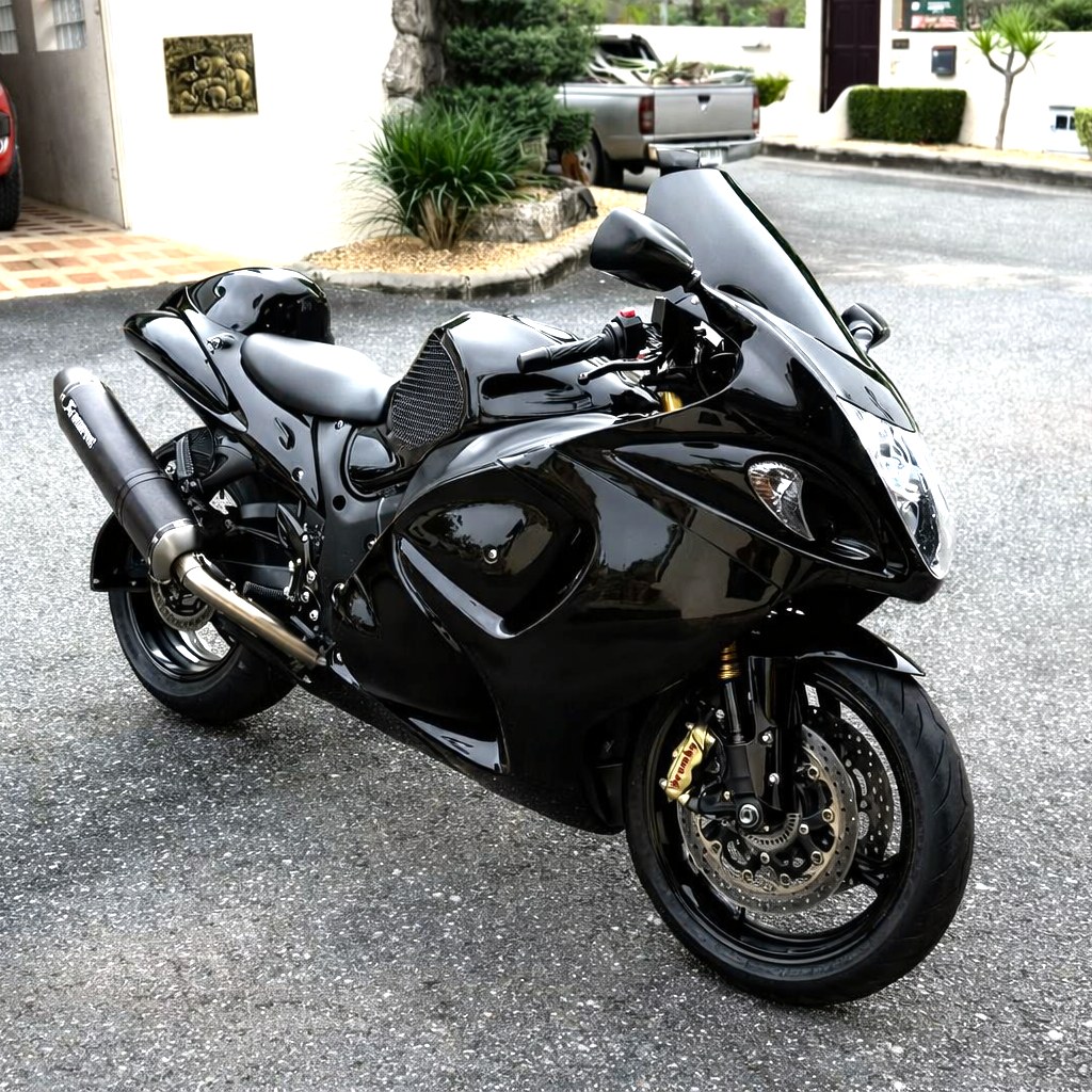 The Suzuki Hayabusa is more than a motorcycle—it's a statement of