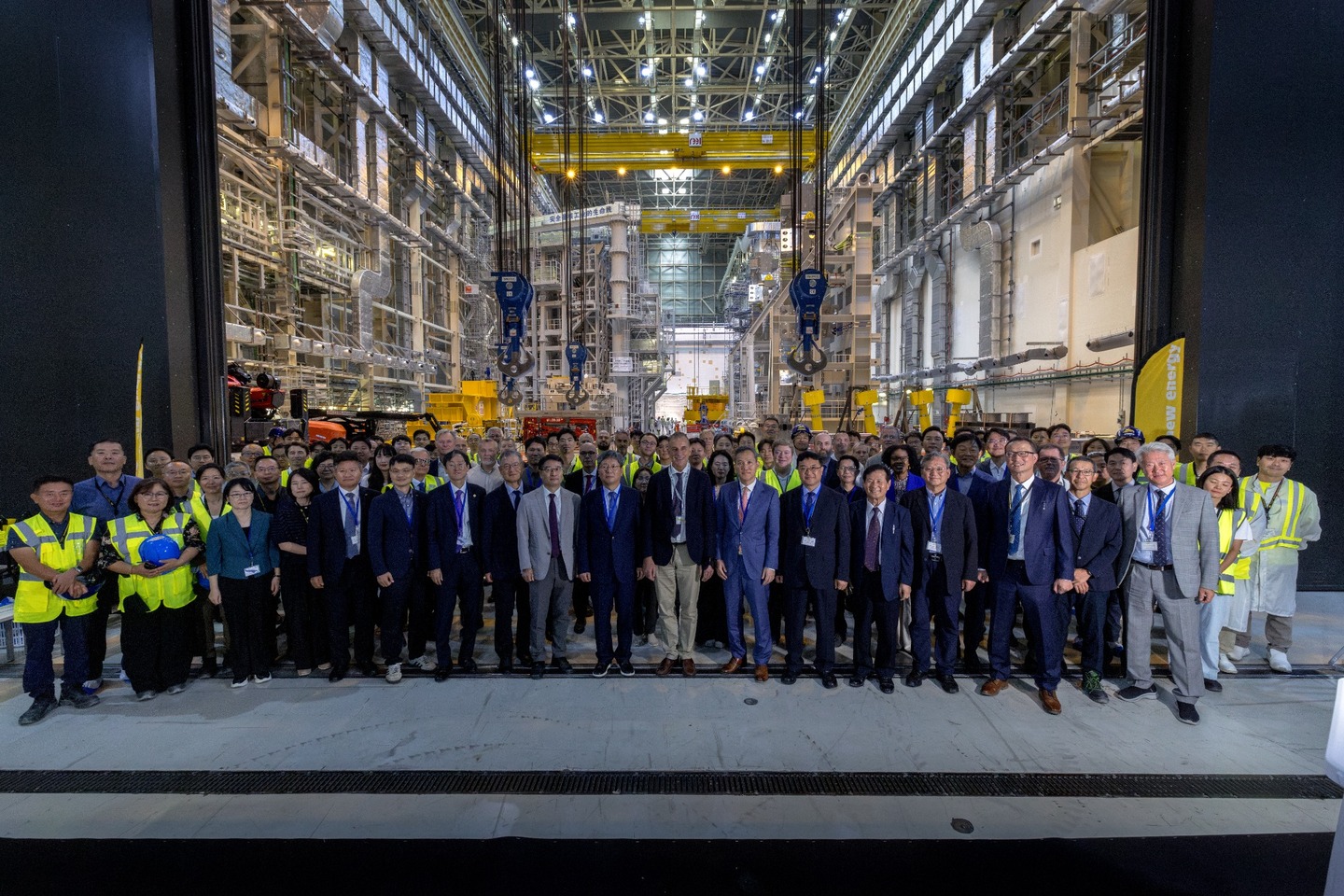 ITER has celebrated the completion of all four vacuum vessel