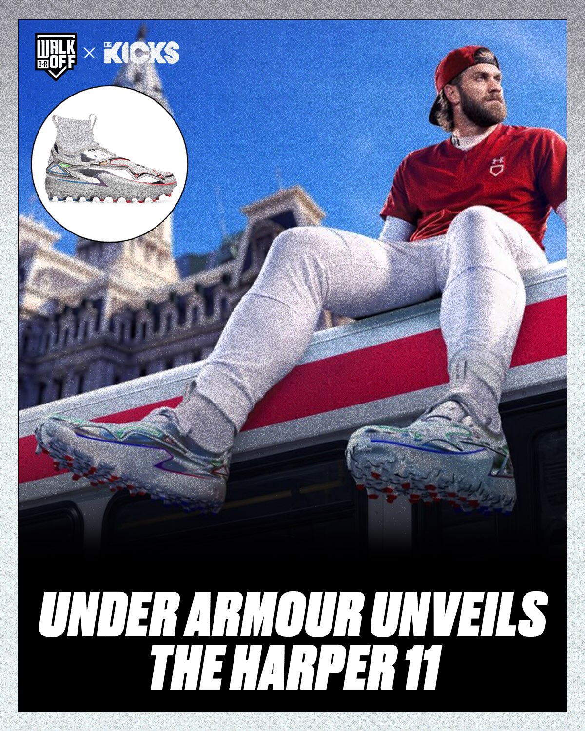 Under Armour unveiled Bryce Harper's 11th signature shoe 🔥⚾ The