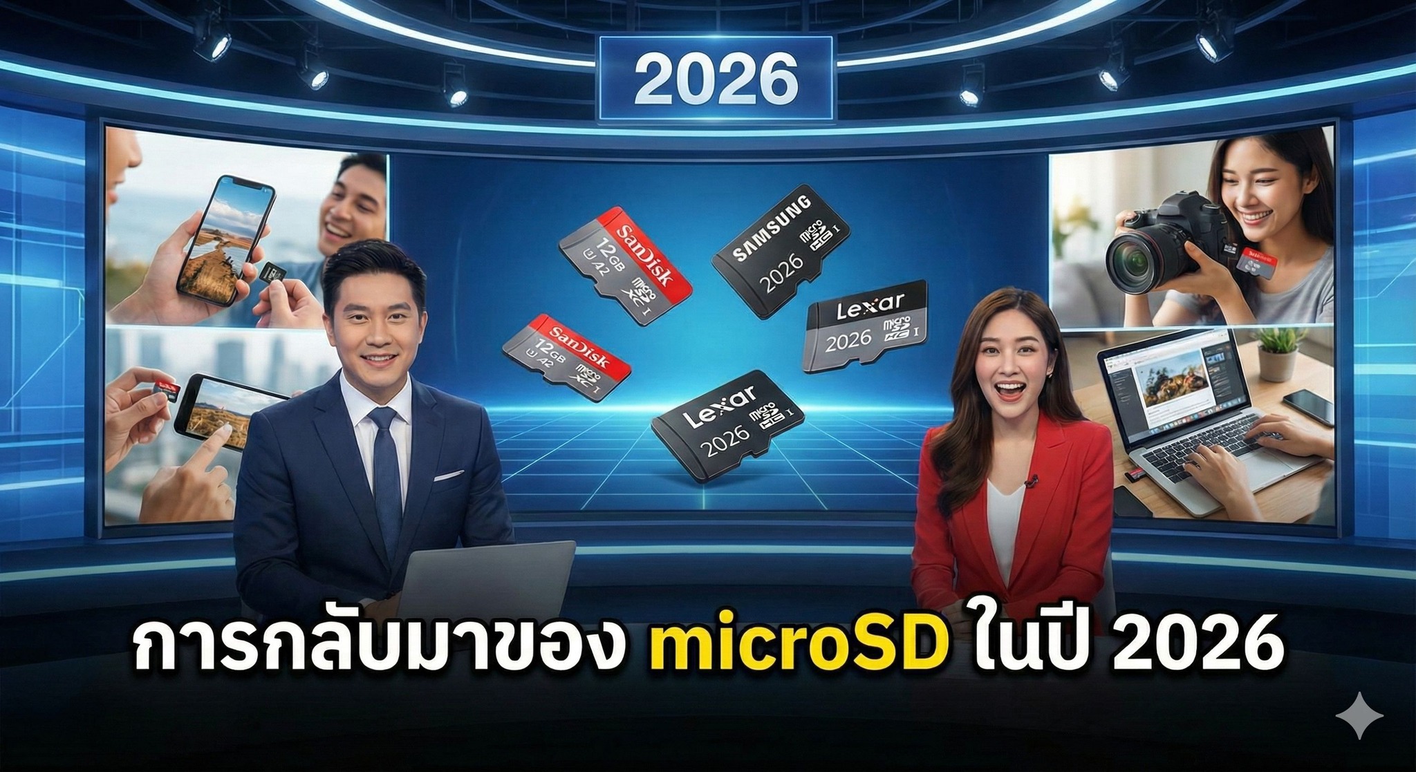 PDAMobiz.com - การกลับมาของ microSD ในปี 2026 จากสถานการณ์ ล่าสุด เรา ...