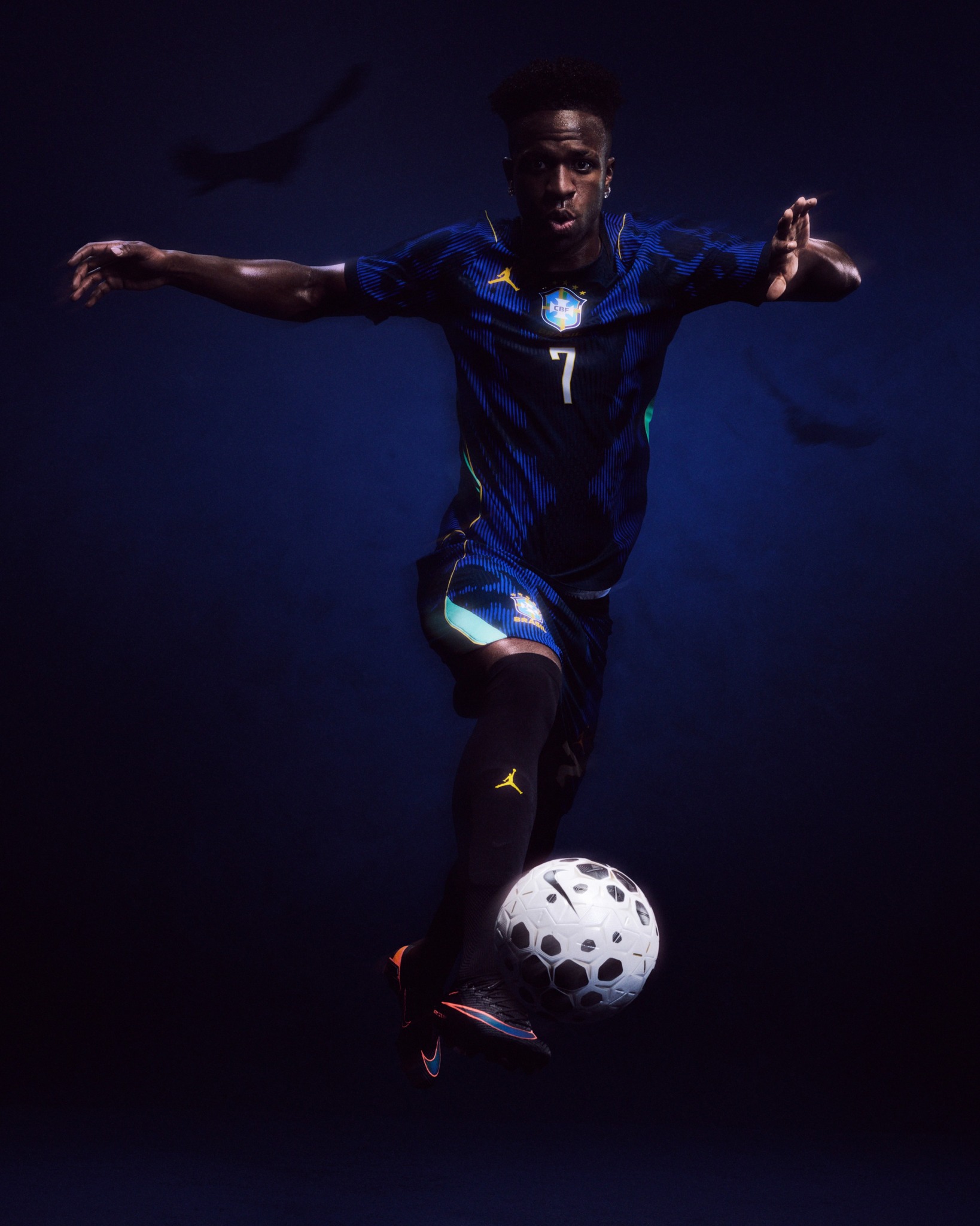 Introducing the Brazil Away Kit '26. Featuring the iconic Jordan