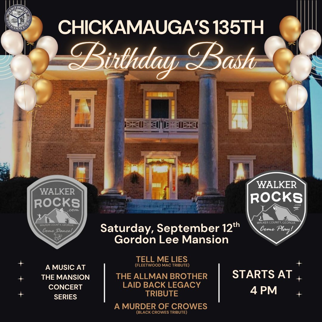 Chickamauga's 135th birthday celebration with live music