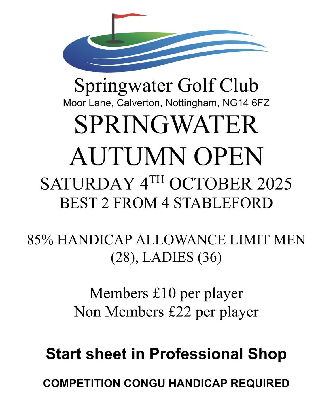 Springwater Golf Club | Nottingham
