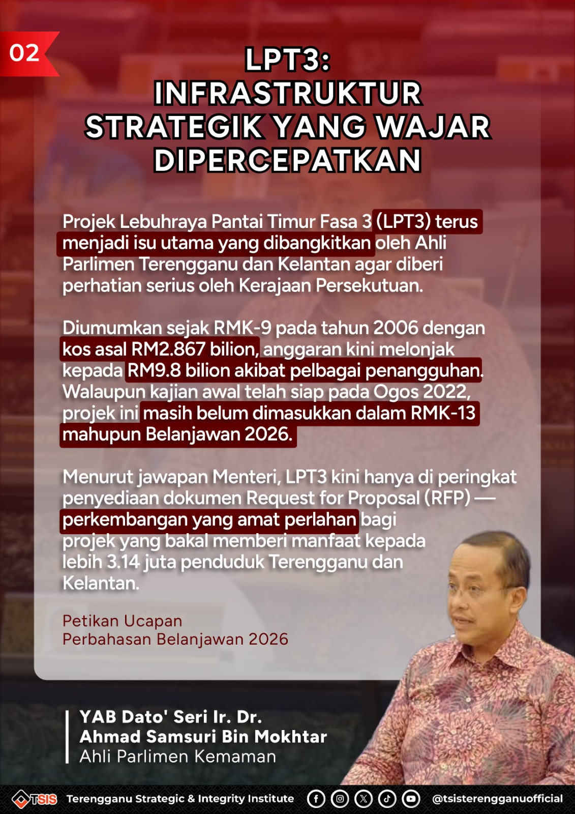 Petikan... - Terengganu Strategic & Integrity Institute - TSIS | Facebook