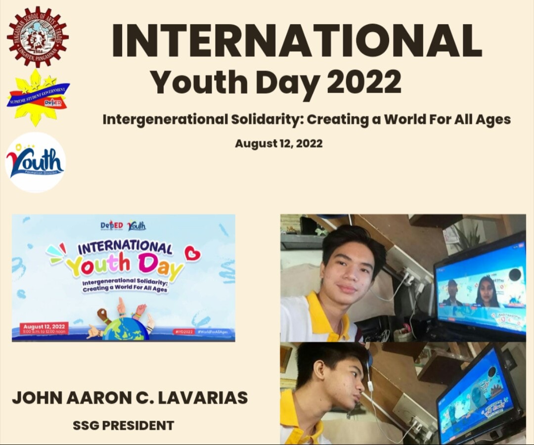 As we celebrate the International Youth Day 2022 today, PSAT Supreme ...