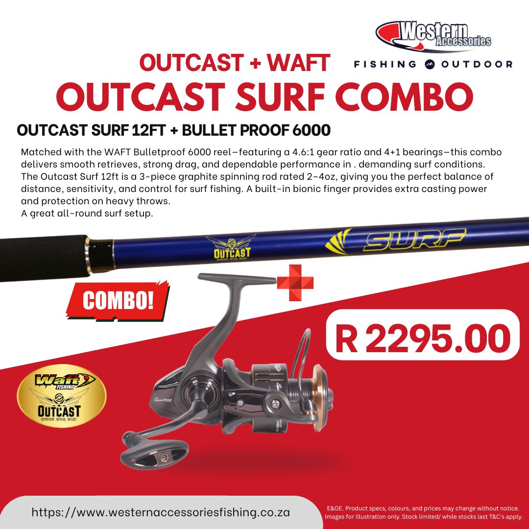 Western - OUTCAST SURF 12FT + WAFT BULLET PROOF 6000 🔥 December Deal ...