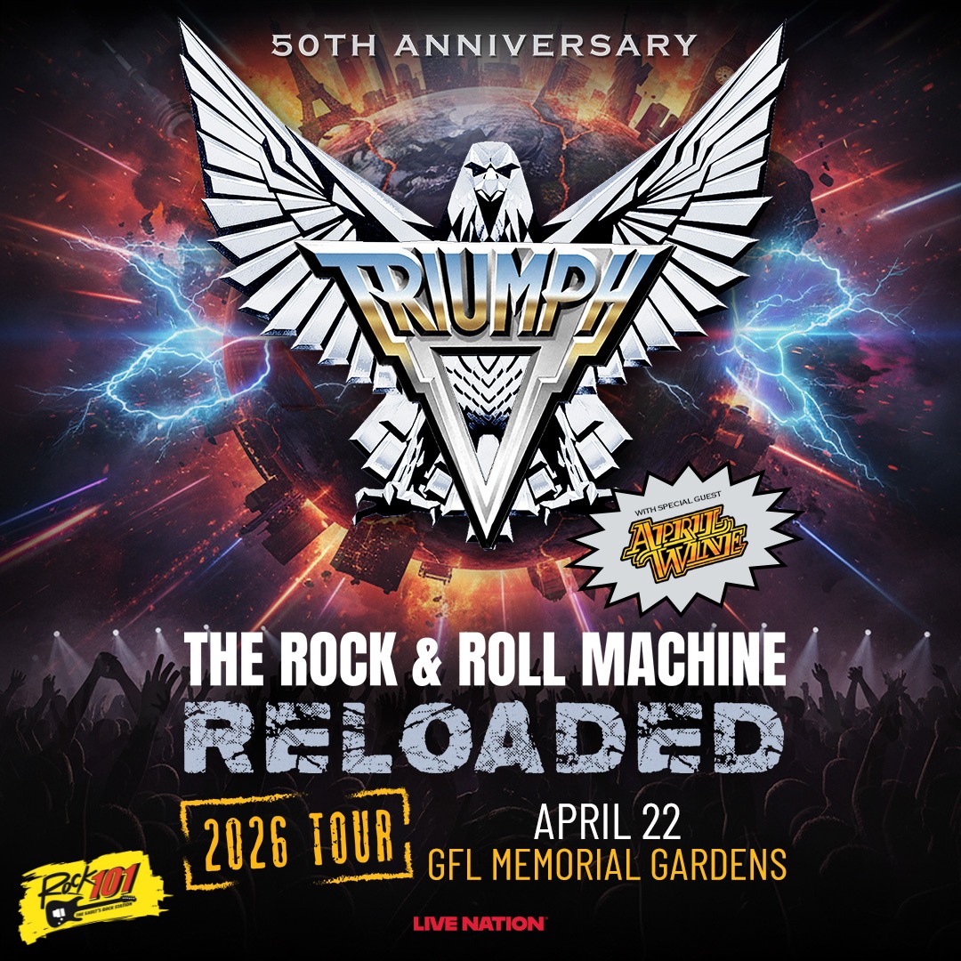 One Week Away! 🤘 Celebrate 50 years of Triumph with special guest