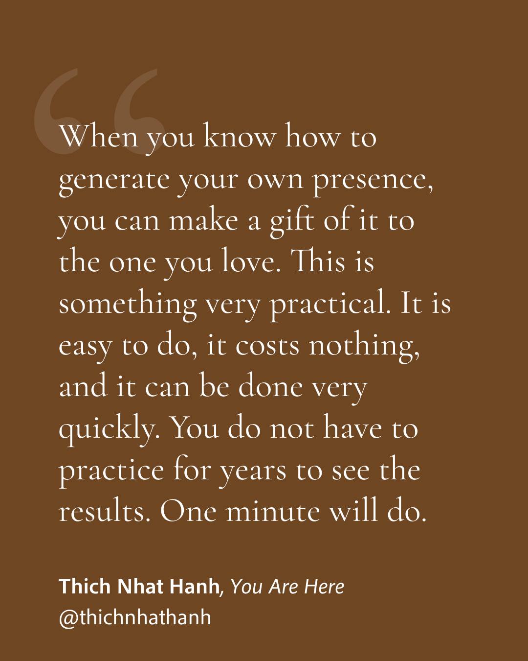 Thich Nhat Hanh - Mindfulness is the kind of light that shows us the ...