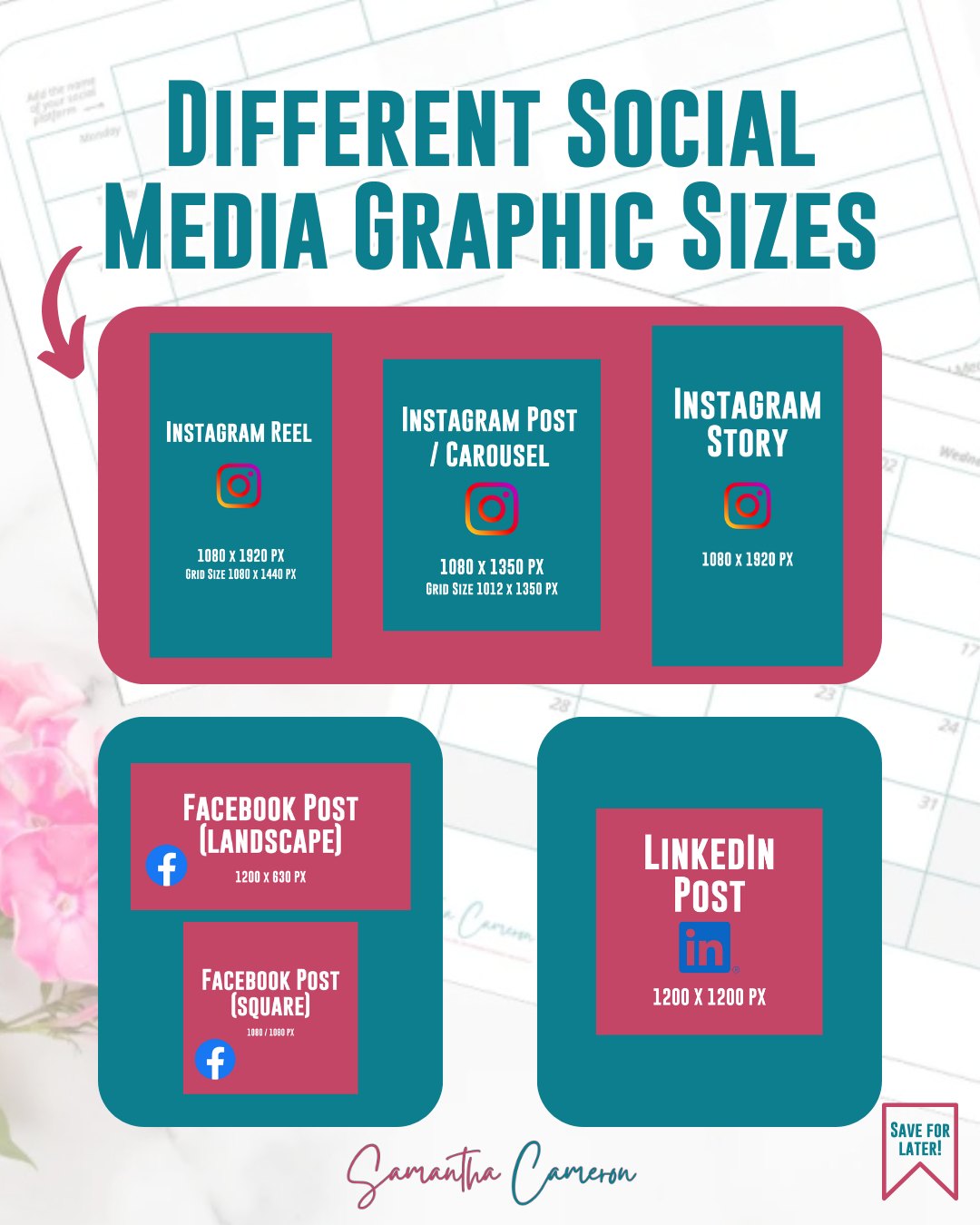📏 Are you using the right image sizes for your social media posts ...