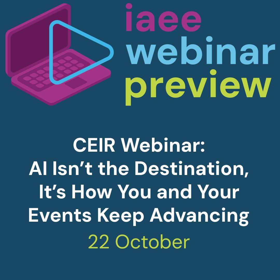 International Association of Exhibitions & Events - IAEE | Facebook
