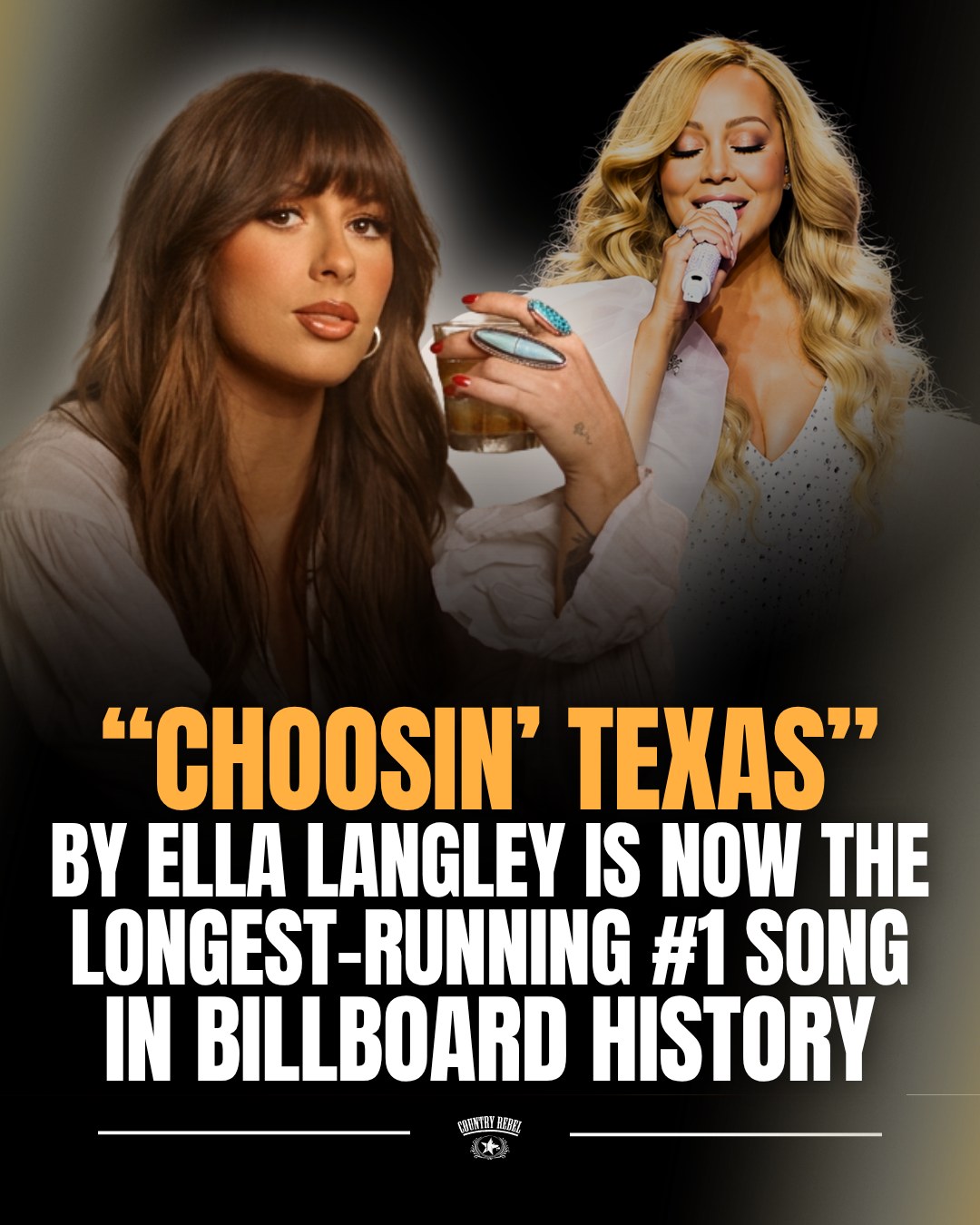 She's done it! Ella Langley now officially holds the record for