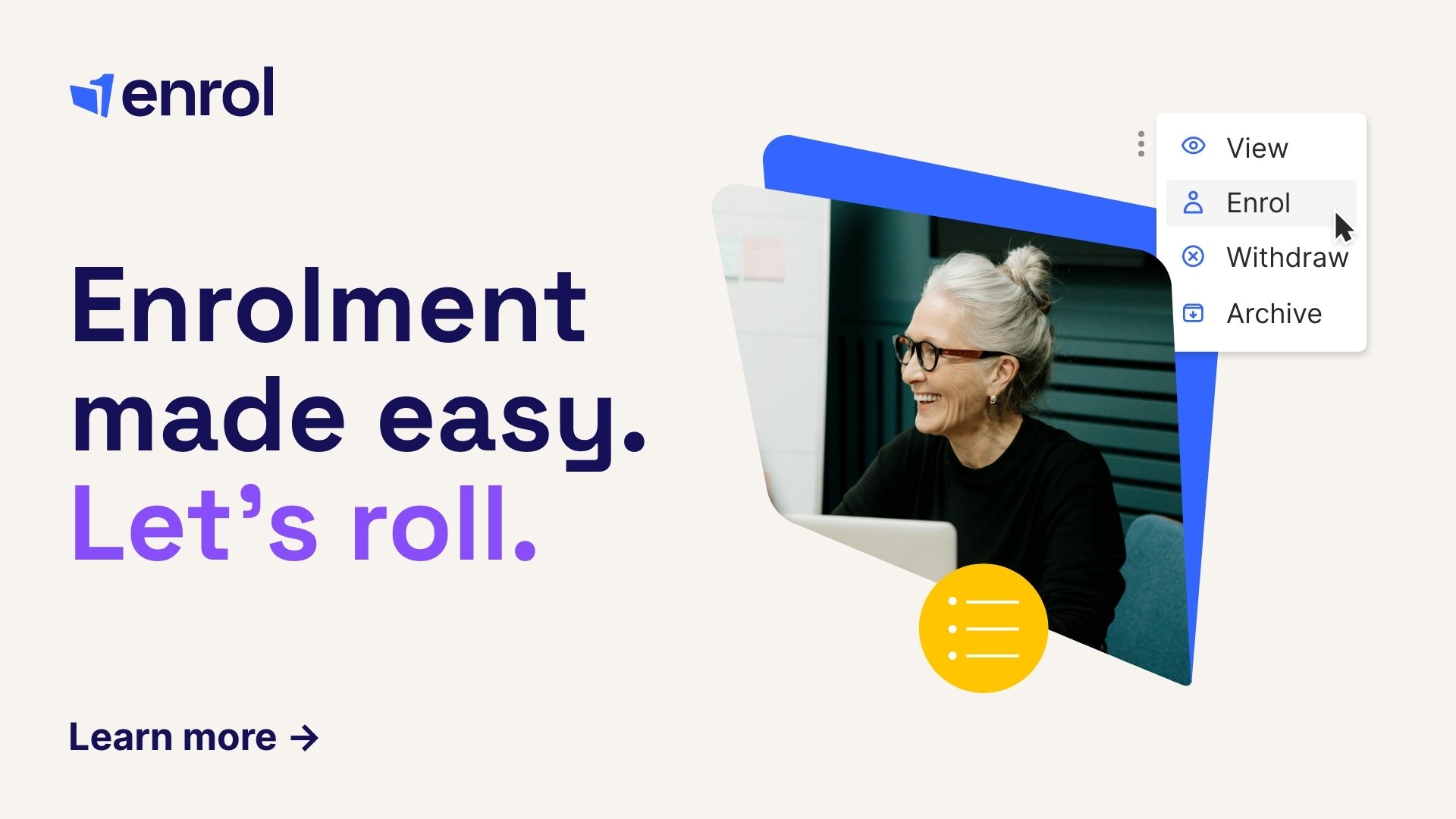Onefile - Enrolment made easy, with Onefile Enrol 🚀 Streamlined learner ...