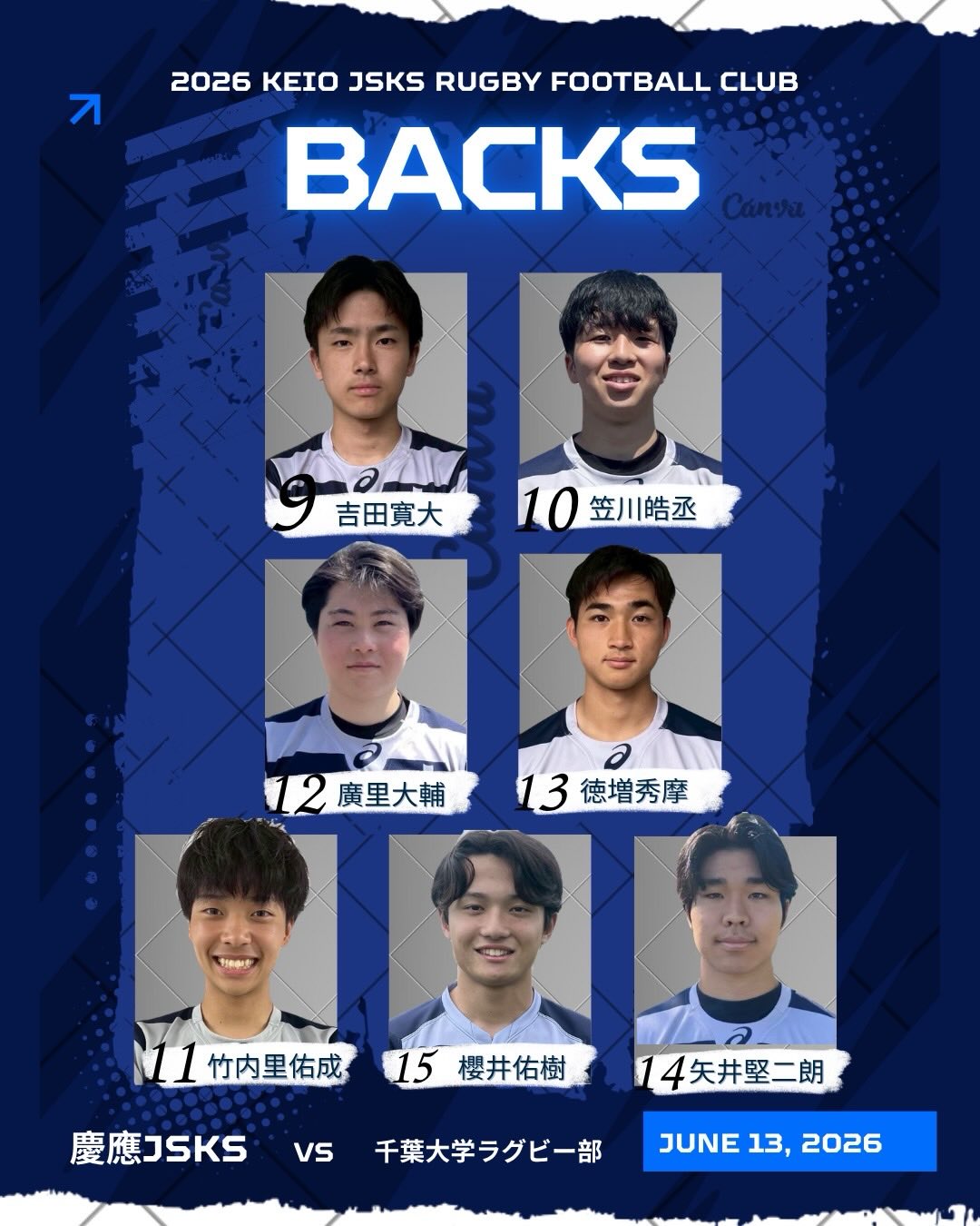 慶應義塾大学 体育会所属団体 JSKS RFC (@keio.jsks) • Facebook