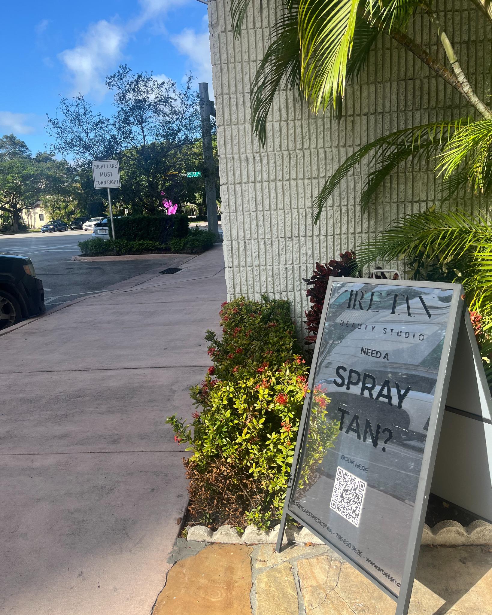 True - 🚶‍♀️ Walking past True Tan? Don’t miss the sign! 🌟 