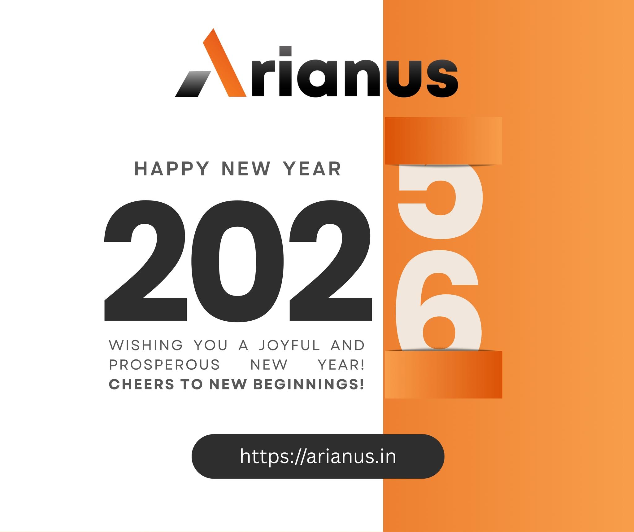 Arianus - Welcome 2026 with Innovation & Growth! As we step into the ...