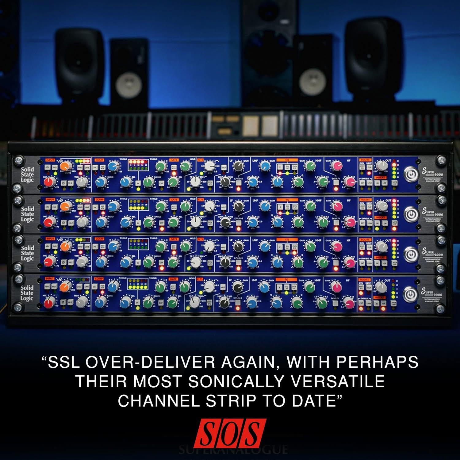 Vintage - Sound on Sound ได้ทดสอบ SSL Super 9000 Channel Strip รุ่นใหม่ ...
