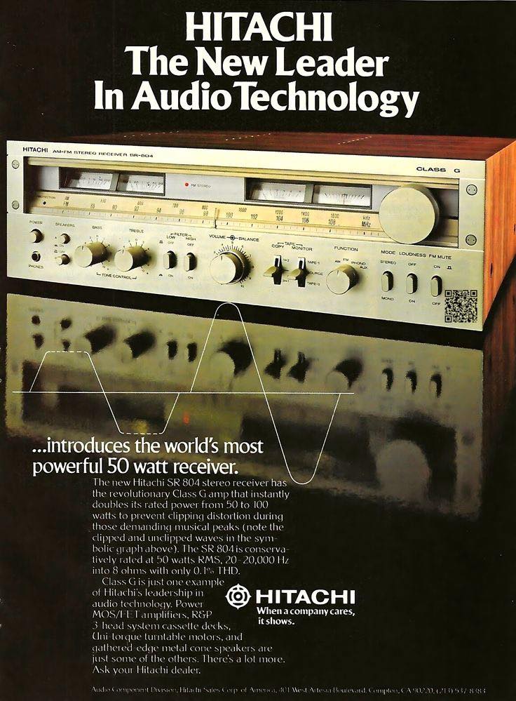 Hitachi SR-804 (1978) #fblifestyle #followers #vintagehifi